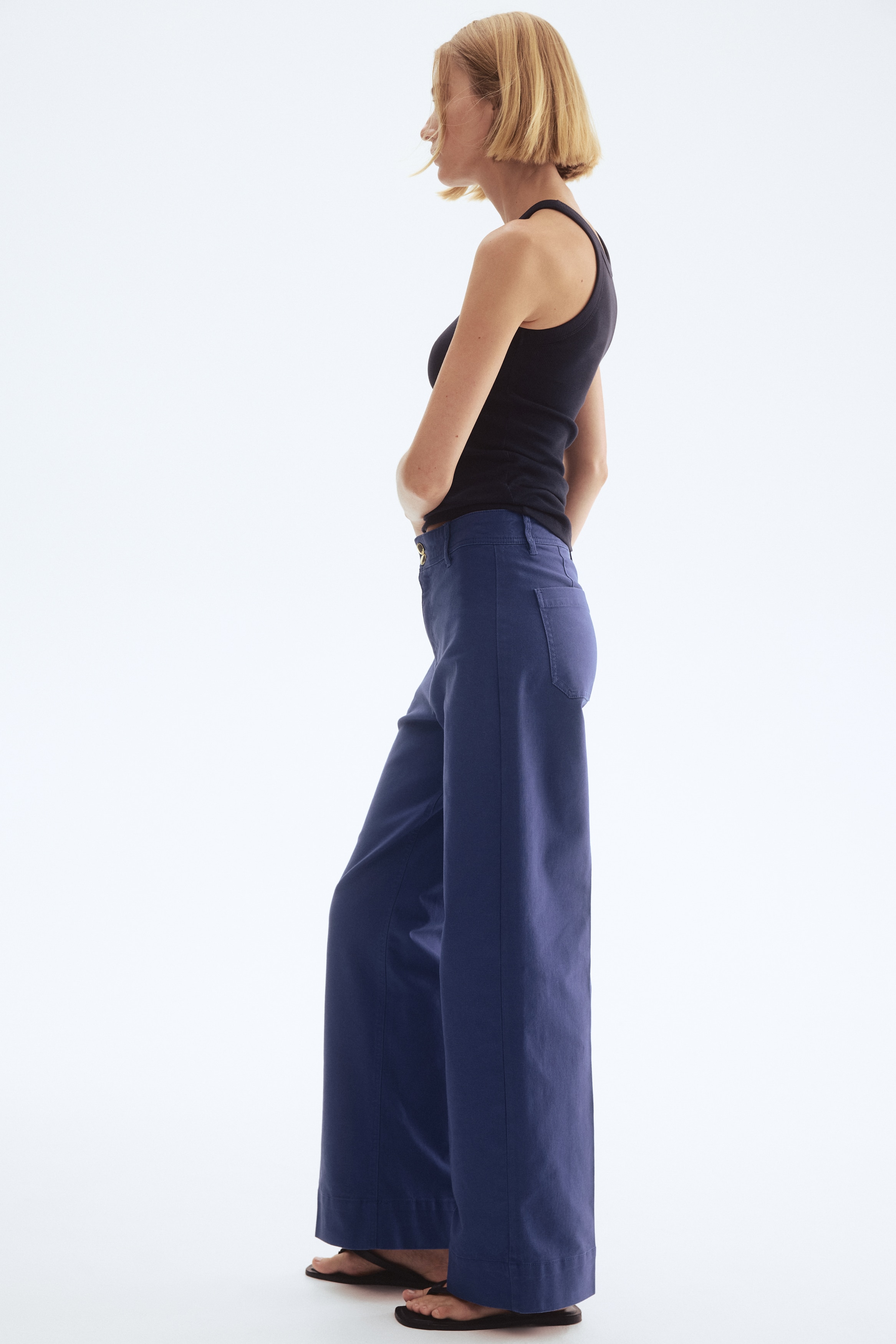 Canvas trousers