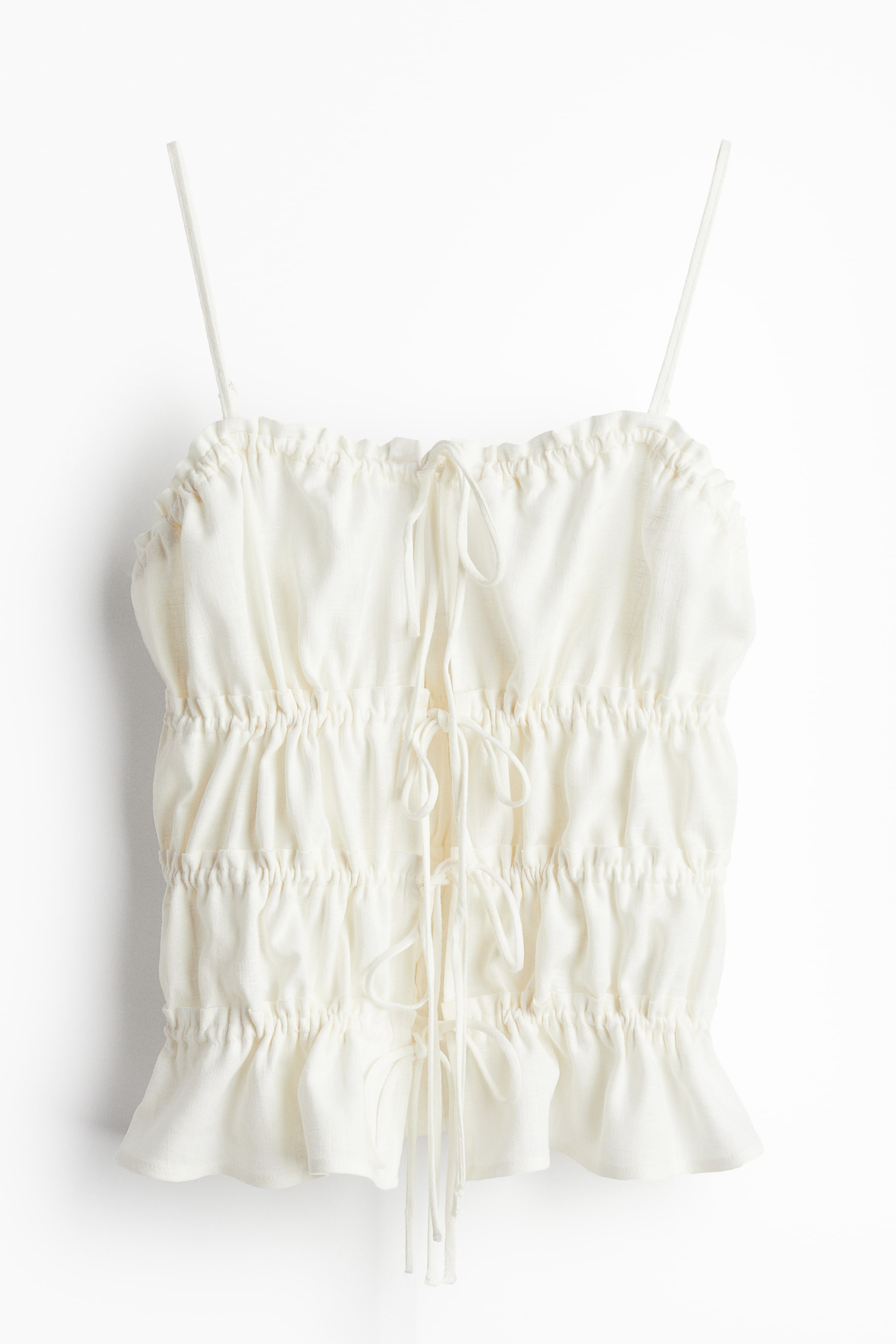 Drawstring-detail Camisole Top