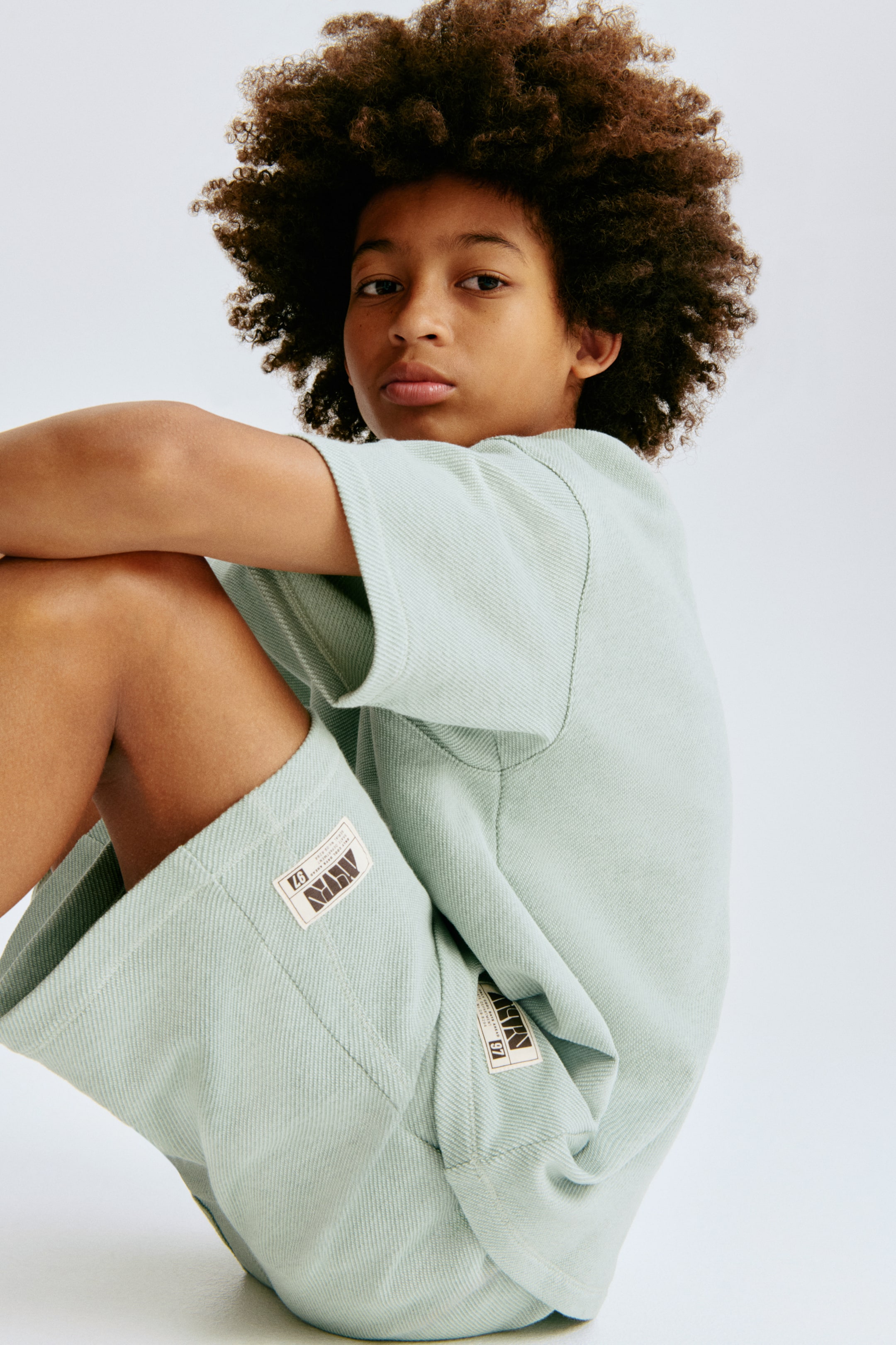2-Piece Textured Jersey Set