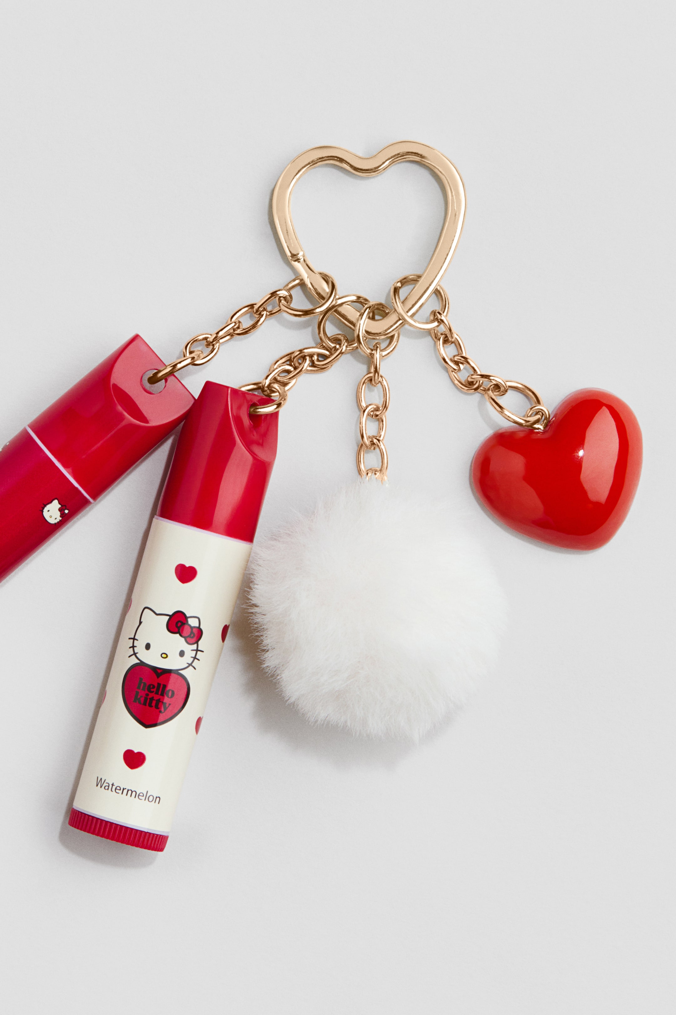View larger image: Lip balm keyring - Red/Hello Kitty | H&M GB 2