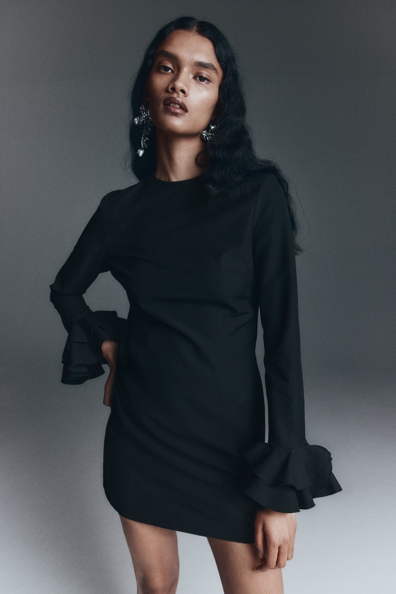 Ruffle-Trimmed Dress - image 5