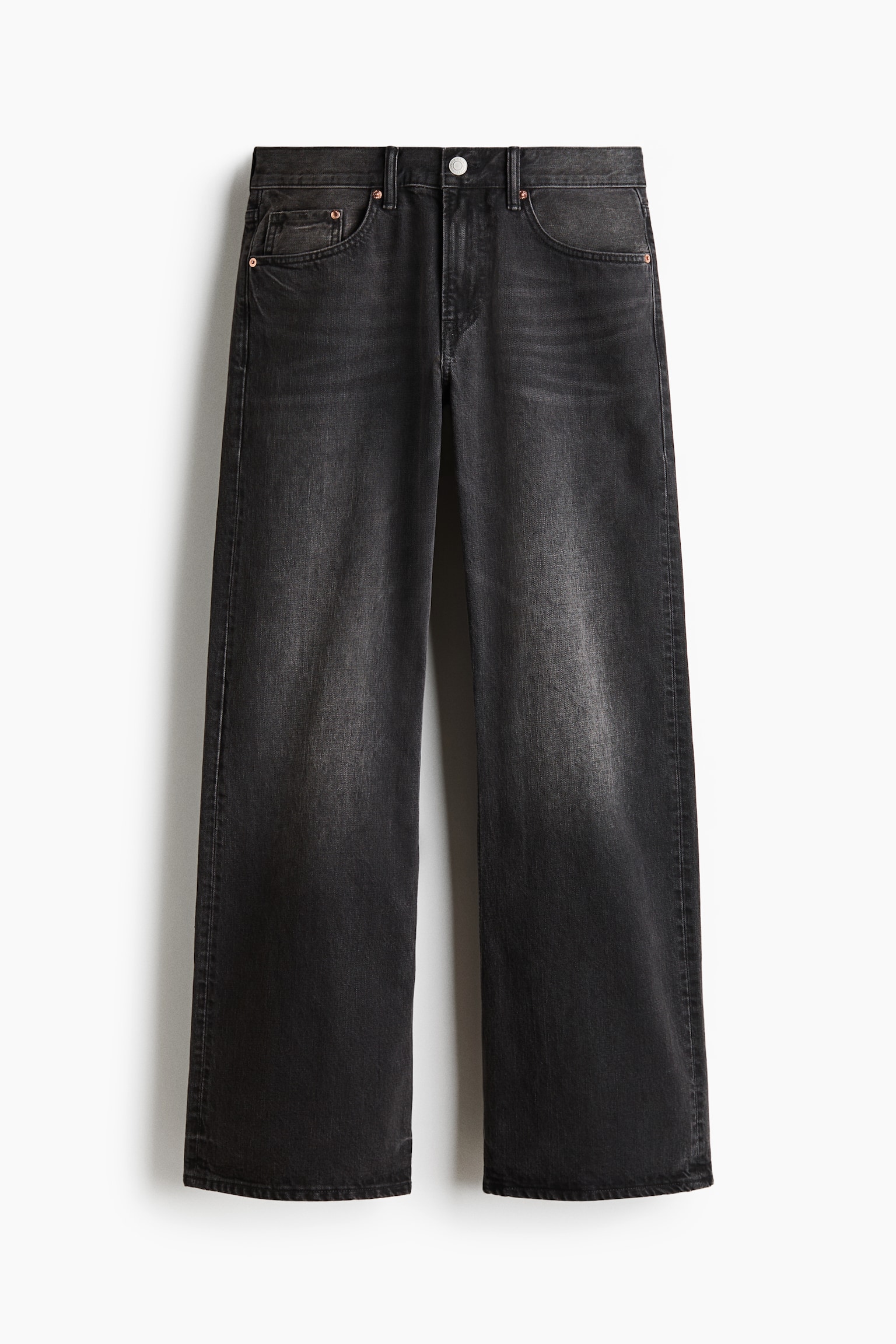 Relaxed Bootcut Jeans - Denim black/Light denim blue/Denim grey/Dark denim blue - 1