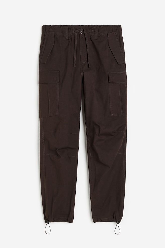 Regular Fit Ripstop cargo trousers - Dark brown/Khaki green/Dark grey/White/dc - 2