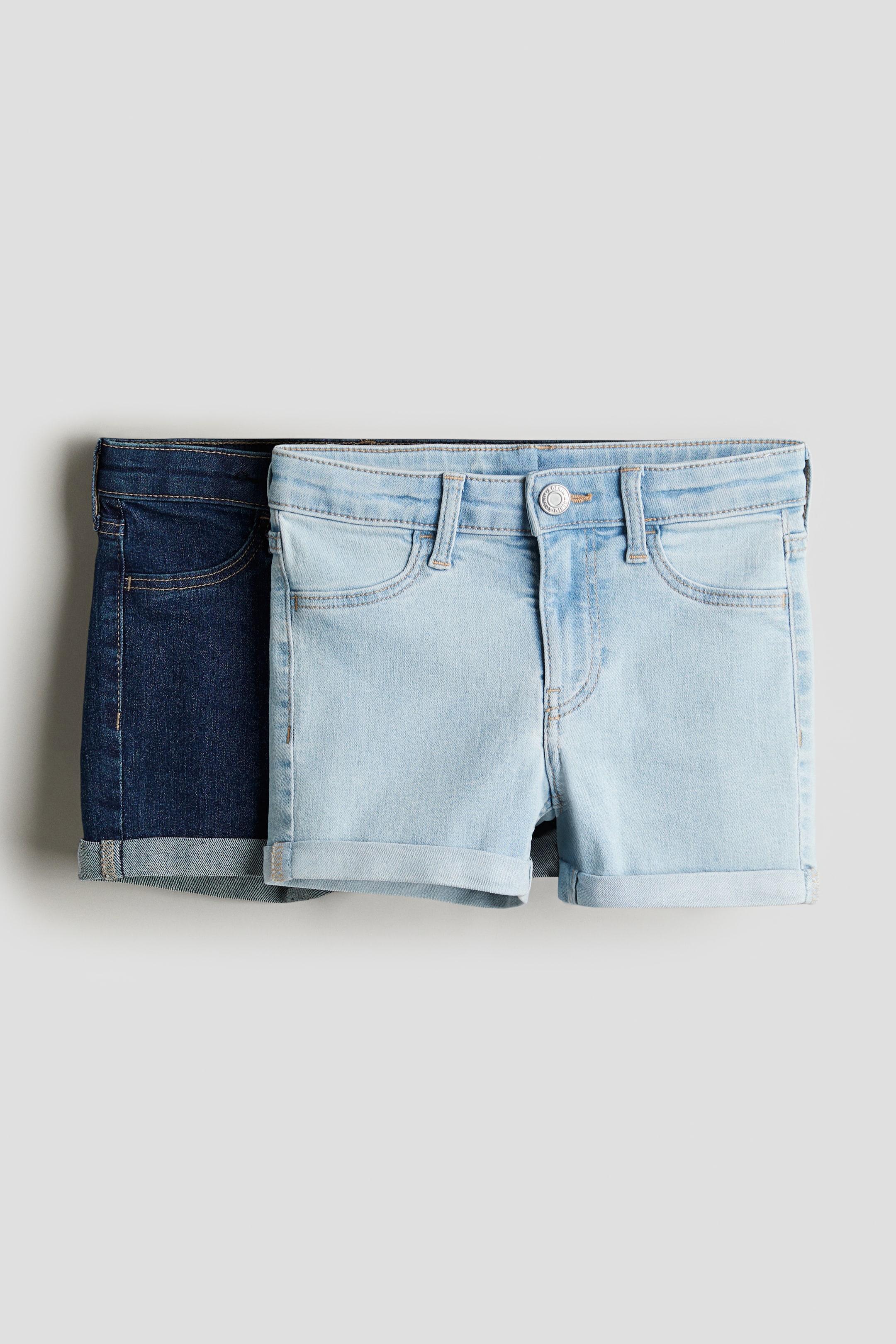 2-pack Denim Shorts