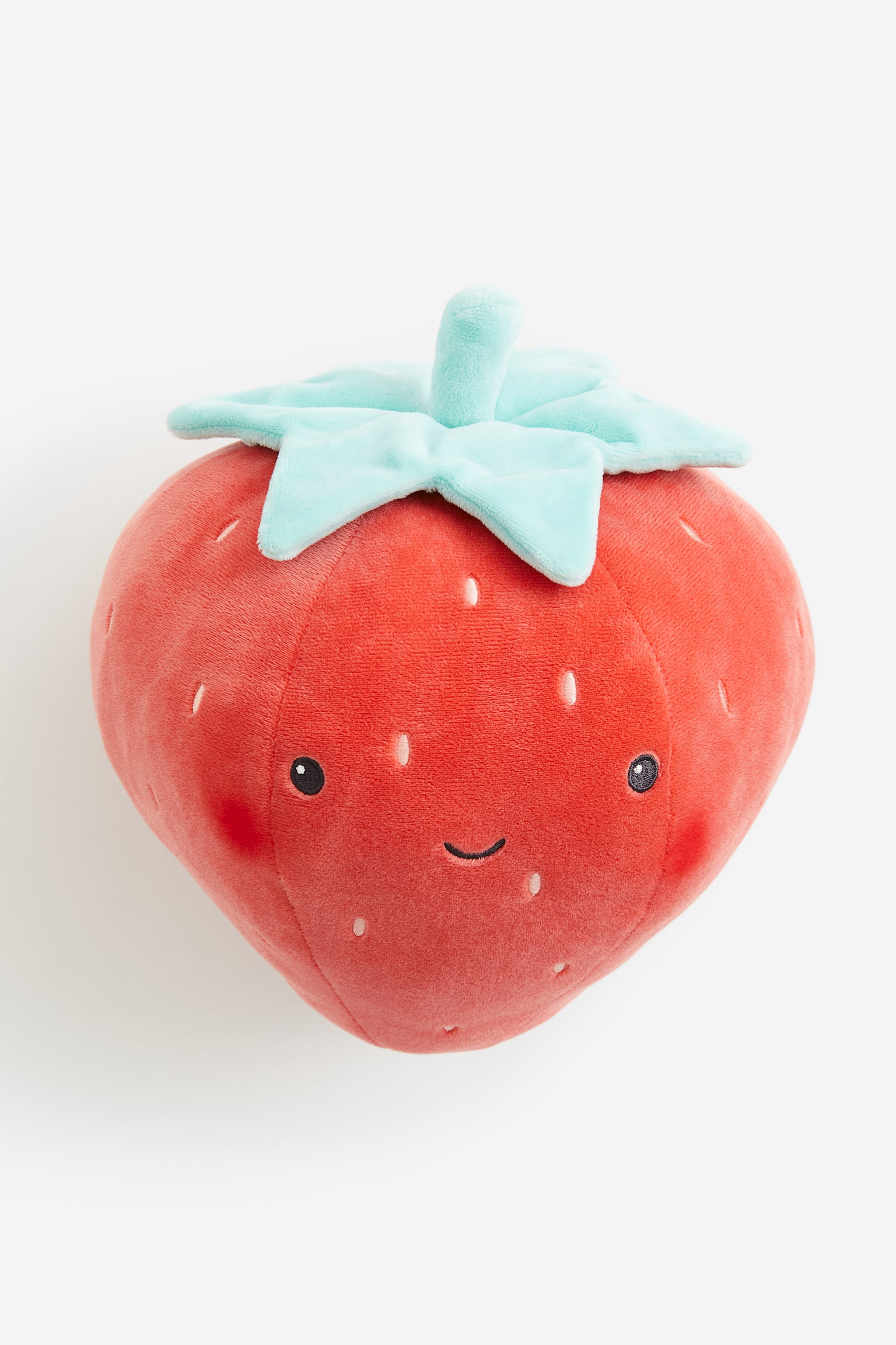 Strawberry-shaped Soft Toy - Red - 1