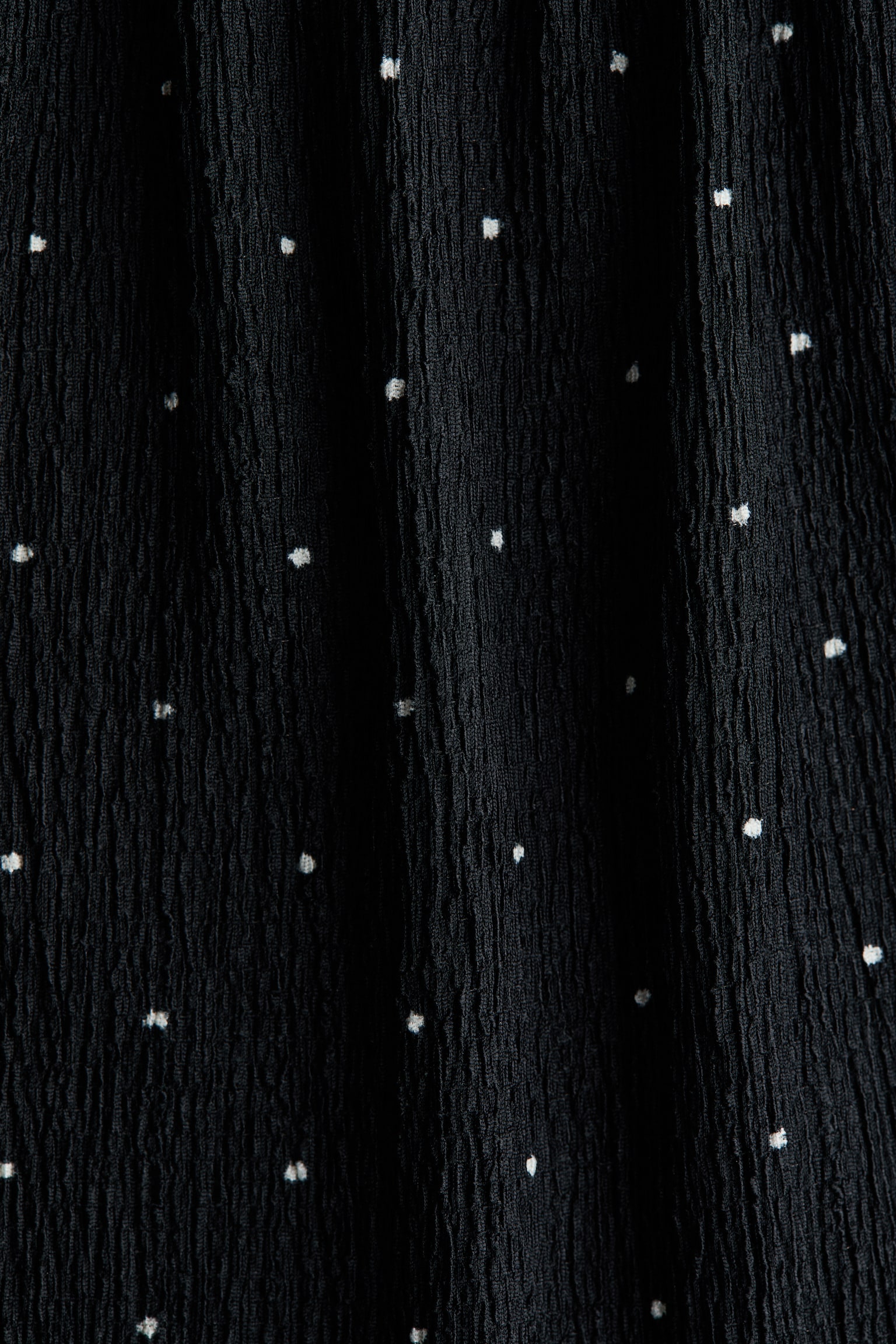 Textured jersey top - Black/Spotted/Light beige/Spotted/White/Light blue - 2