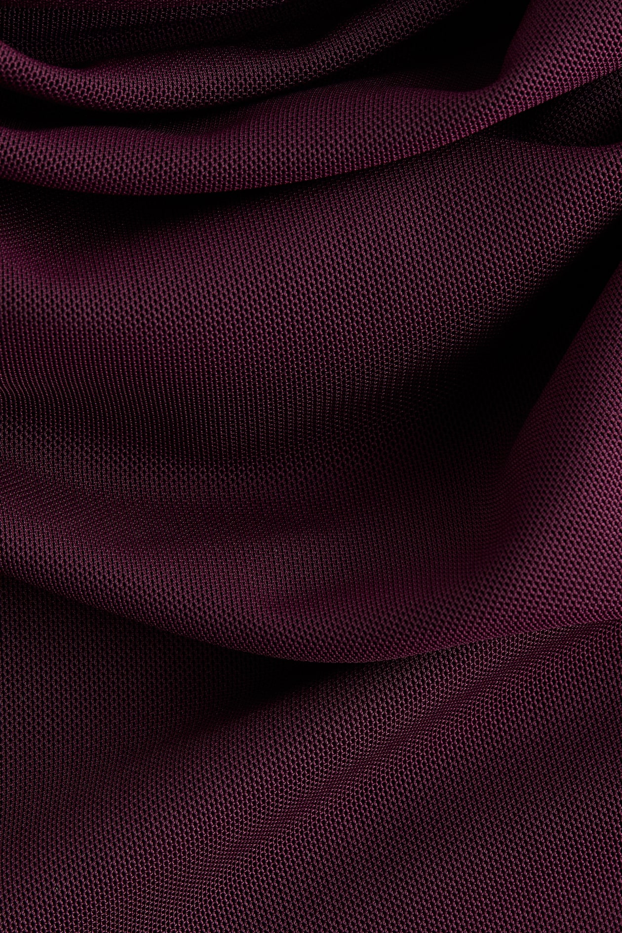 One-Shoulder Mesh Top - image 3