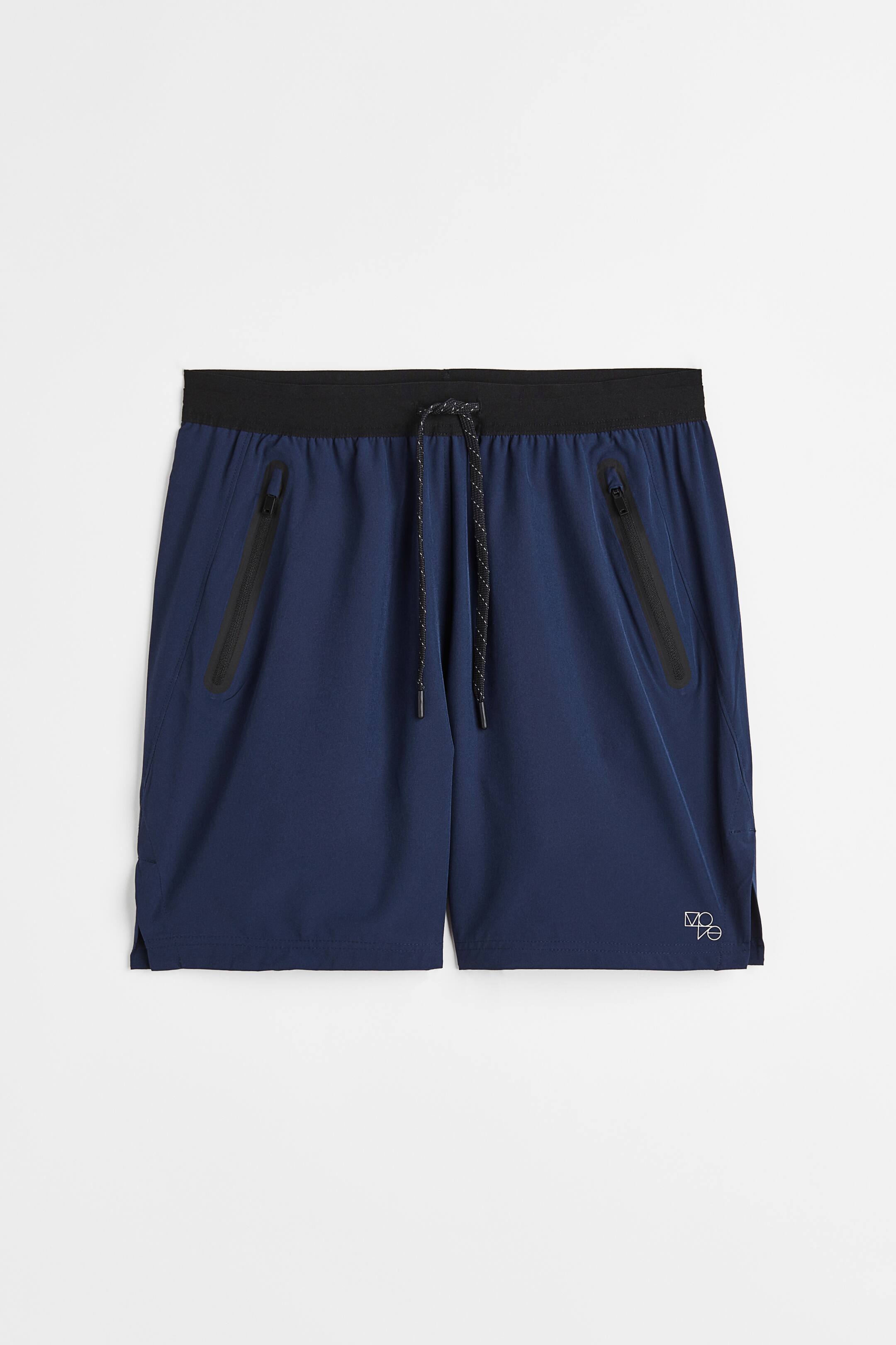 View larger image: Sports shorts - Dark blue - Men | H&M 1