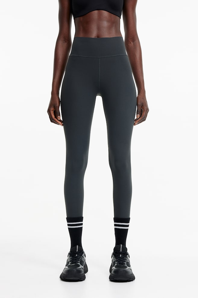 ShapeMove™ Sports tights - Dark grey/Black/Dark beige - 5