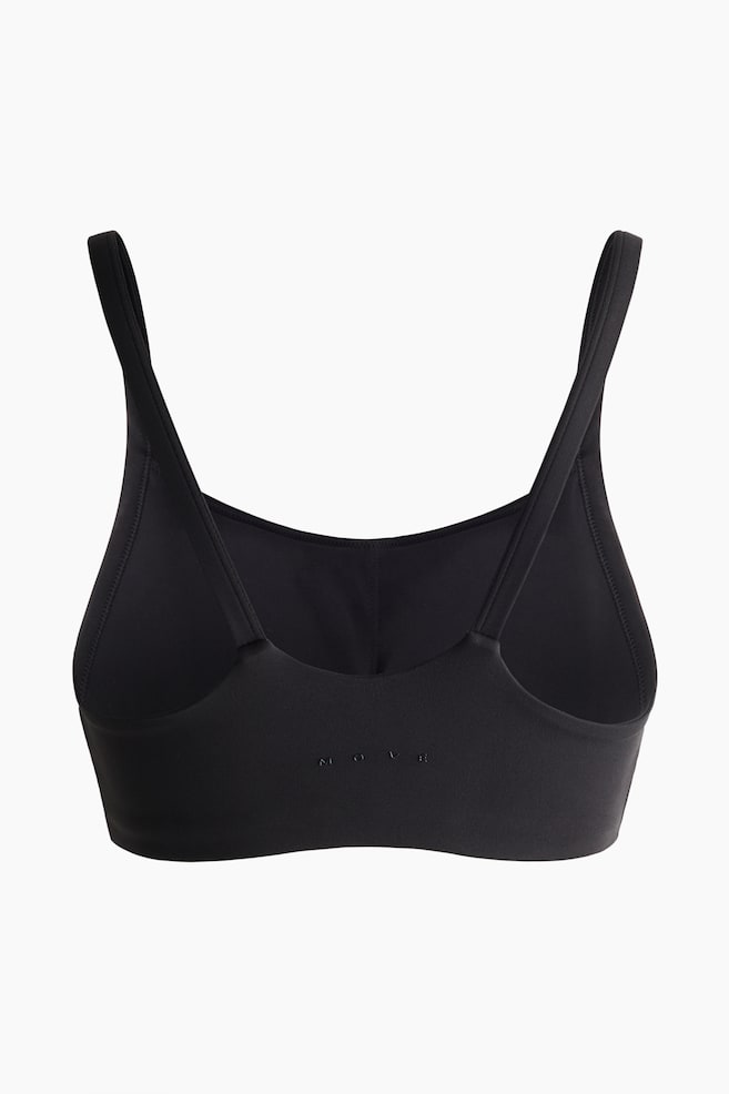 Medium Support Sports bra with SoftMove™ - Black/White/Warm brown/Antique rose/Lilac/Light maroon/Navy blue/Frosty lilac/Butter yellow/Black/Coffee bean brown/Navy blue - 2