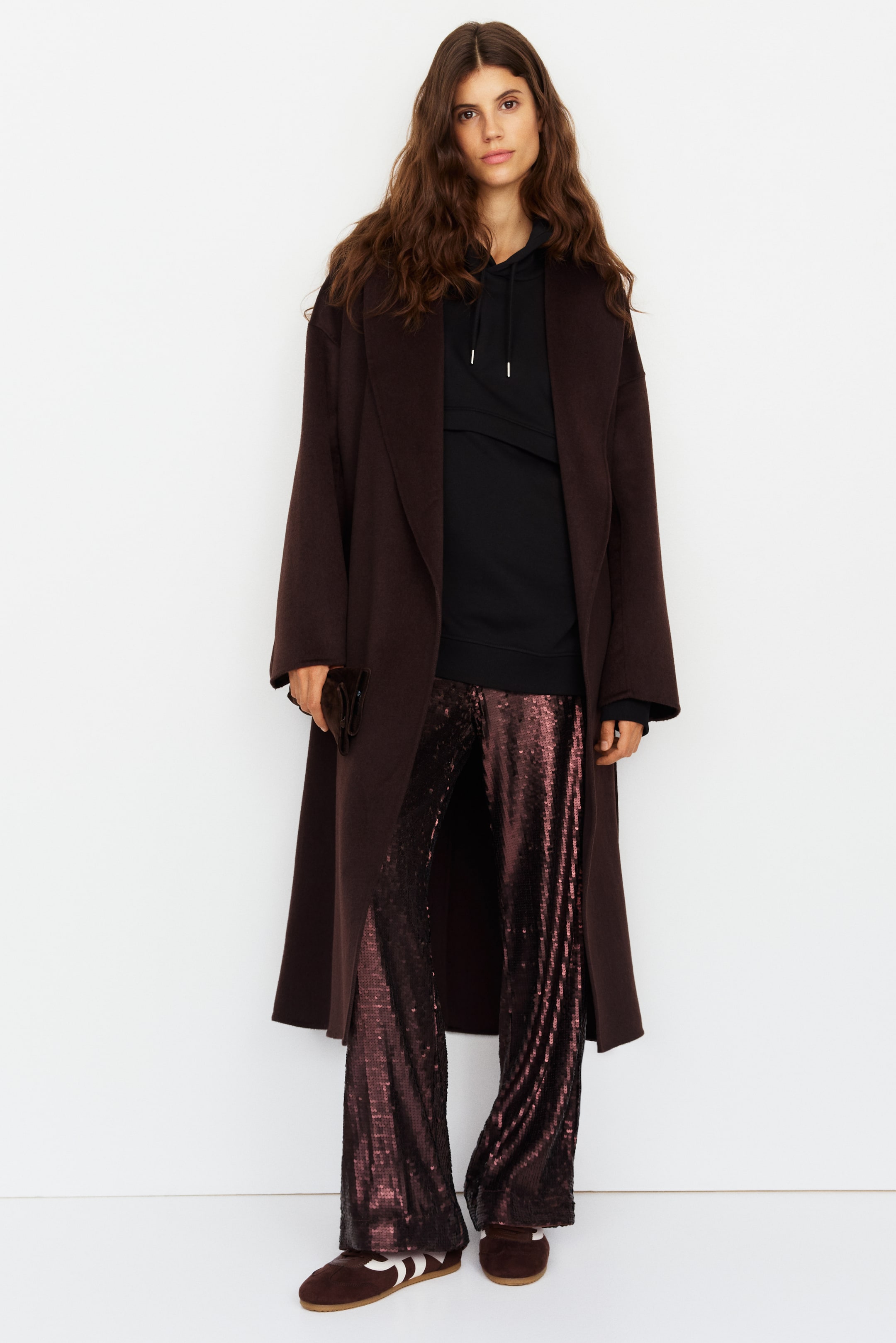 View larger image: MAMA Before & After Nursing hoodie - Black - Ladies | H&M 2