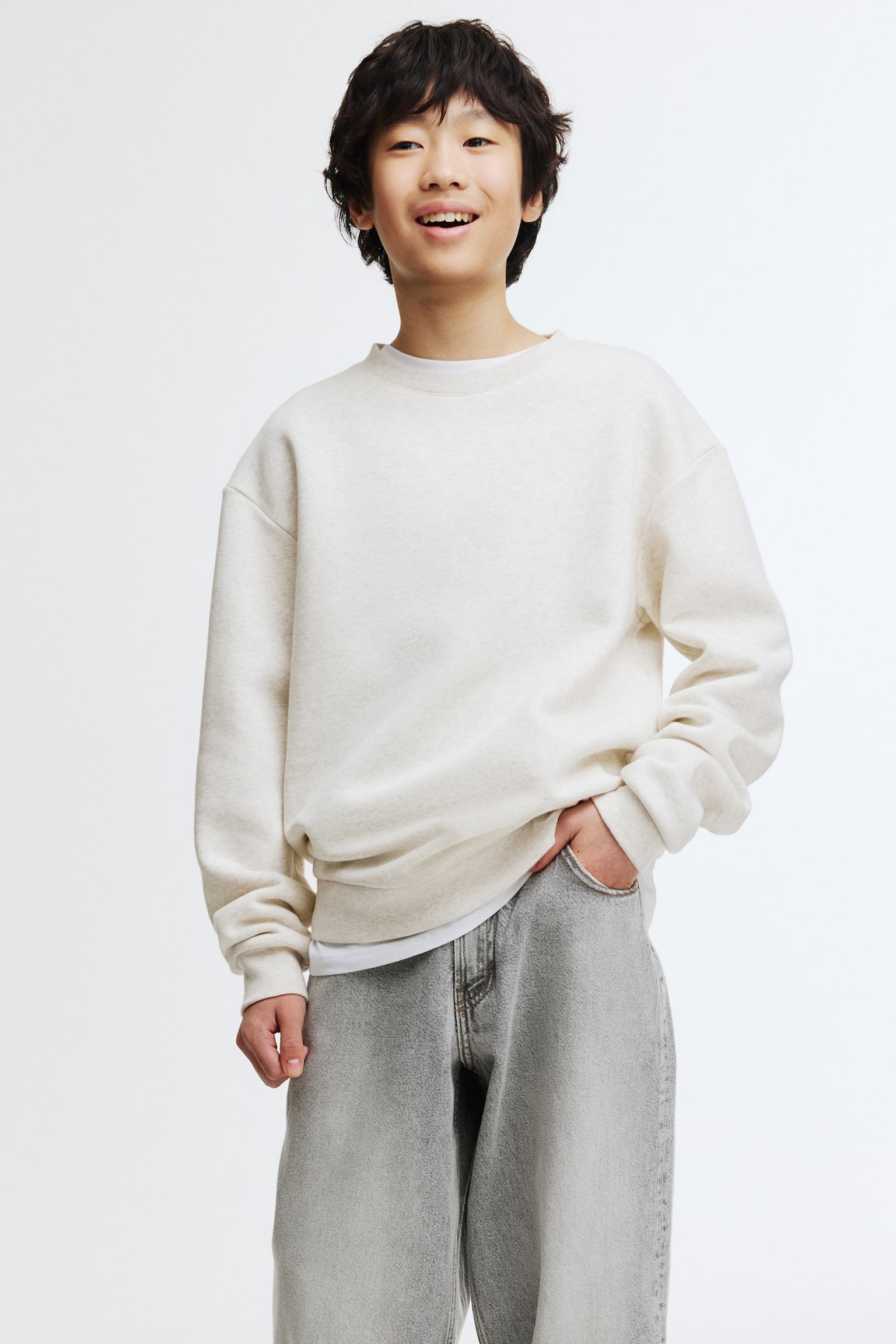 Baggy Fit Jeans - Jasnoszary denim/Jasnoniebieski denim/Ciemnoniebieski denim/Sprana czerń/Niebieski denim/Niebieski denim/Jasnoniebieski denim/Sprana czerń/Biały/Szary/Ciemnoniebieski denim - 4