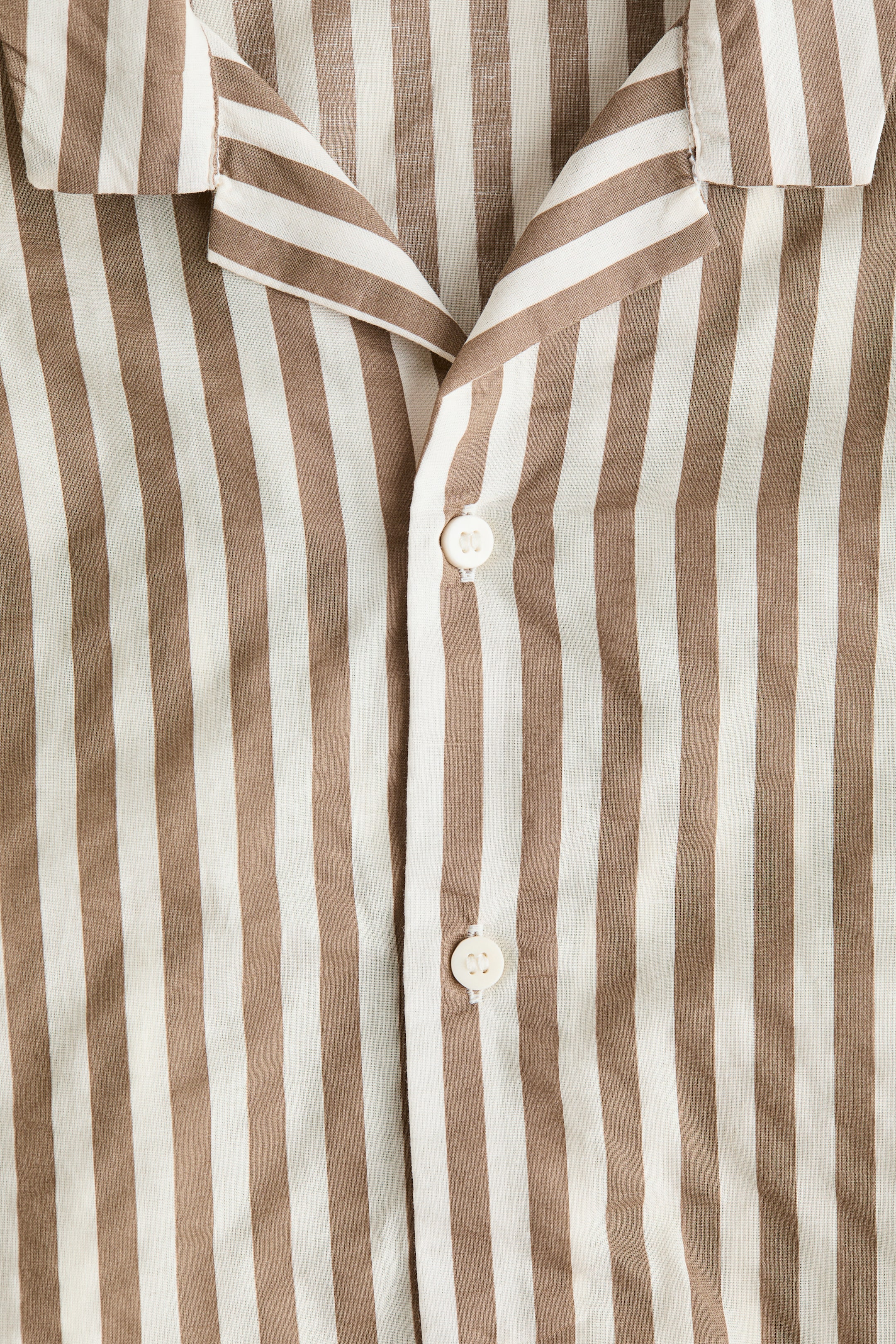 View larger image: Printed resort shirt - Brown/Striped - Kids | H&M HK 2