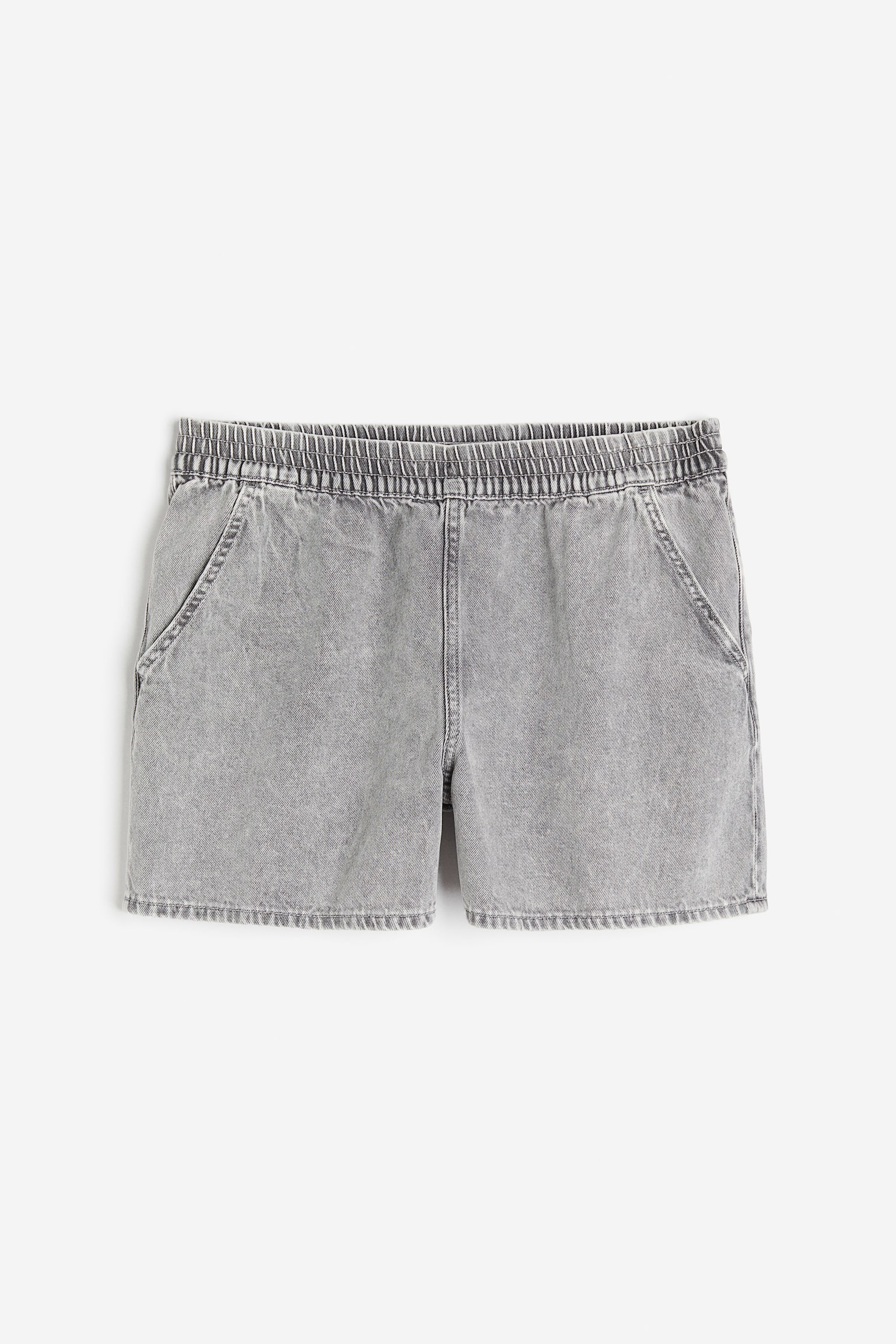 Denim shorts - Light grey/Cream/Black/Pale denim blue/Light denim blue - 1