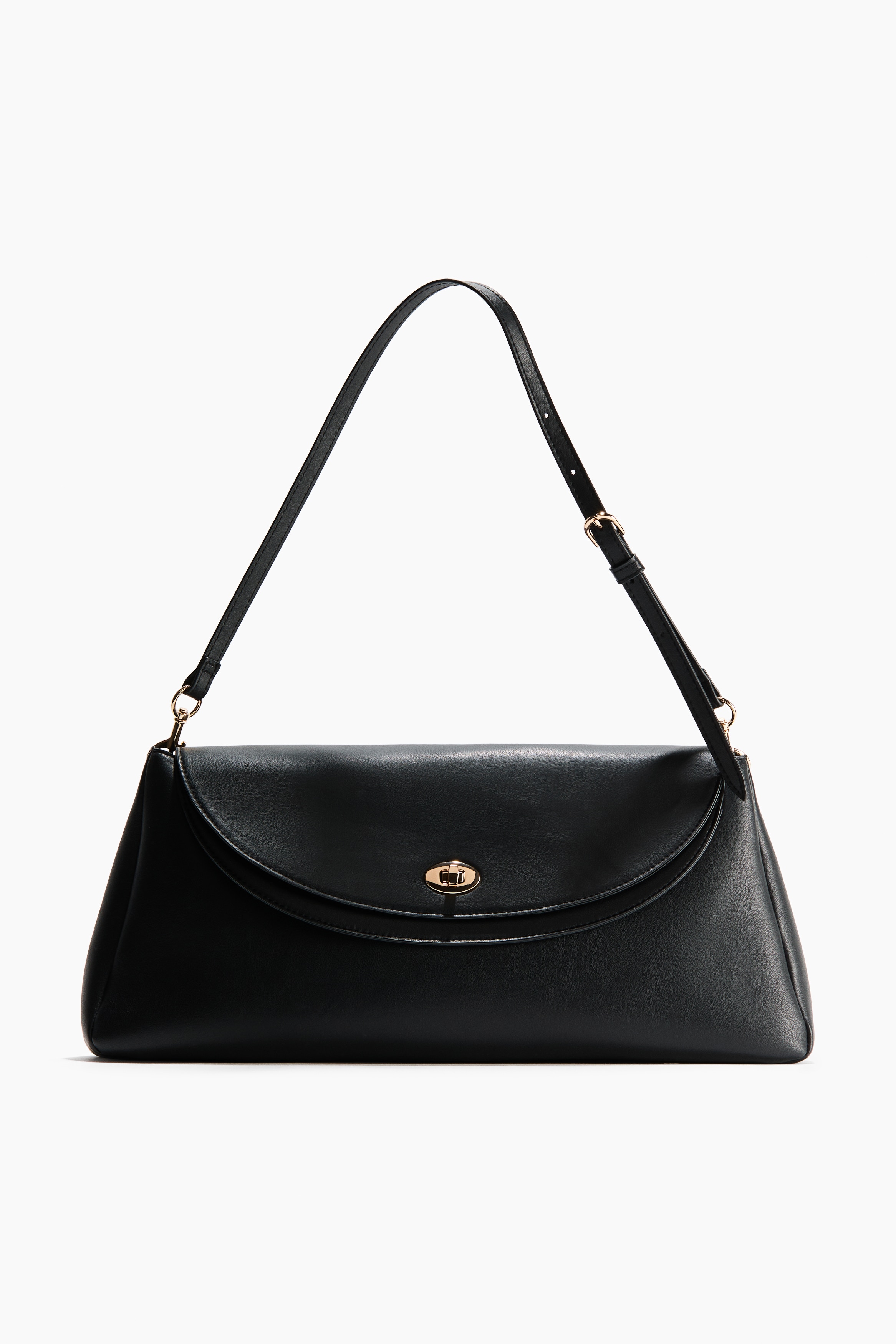 Shoulder bag - Black/Beige