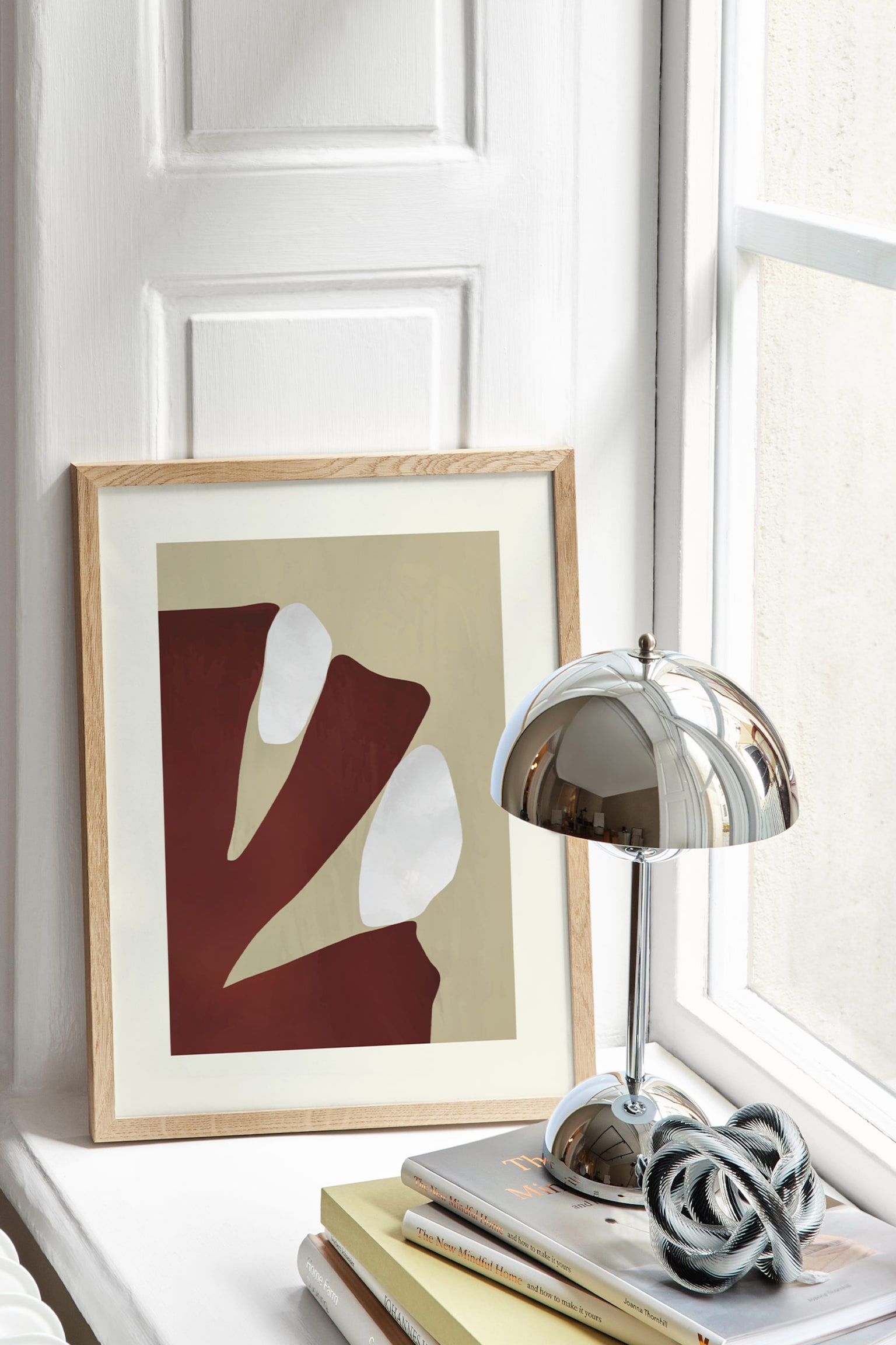 Abstrakt Poster - Gentle Divide/Shell Form - 2
