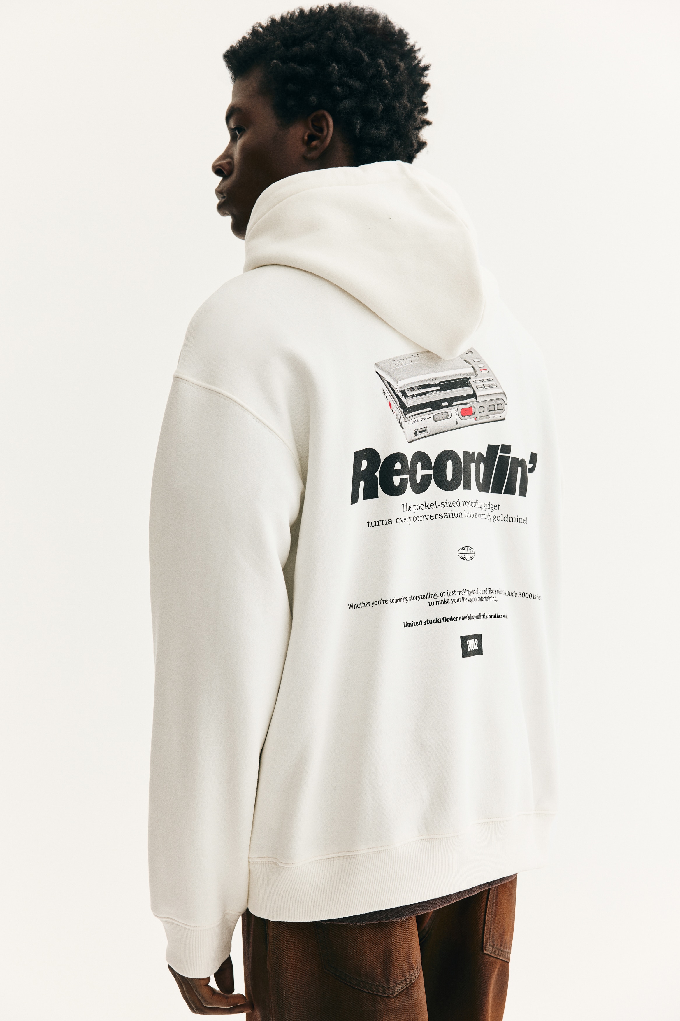 Loose Fit Printed hoodie