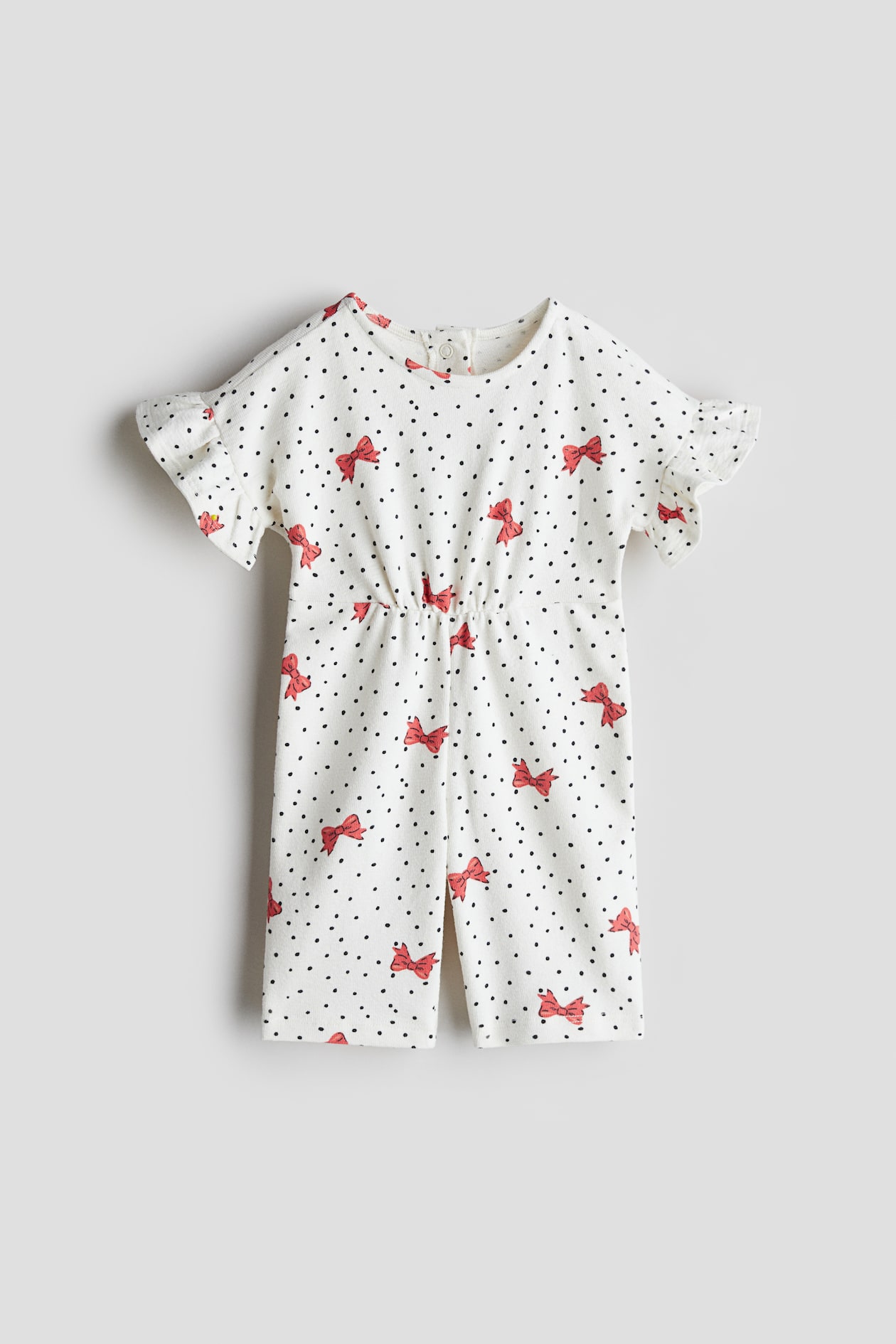 Tutina Con Stampa Bianco fiocchi BAMBINO H M IT tutina-con-stampa-bianco-fiocchi-bambino-h-m-it