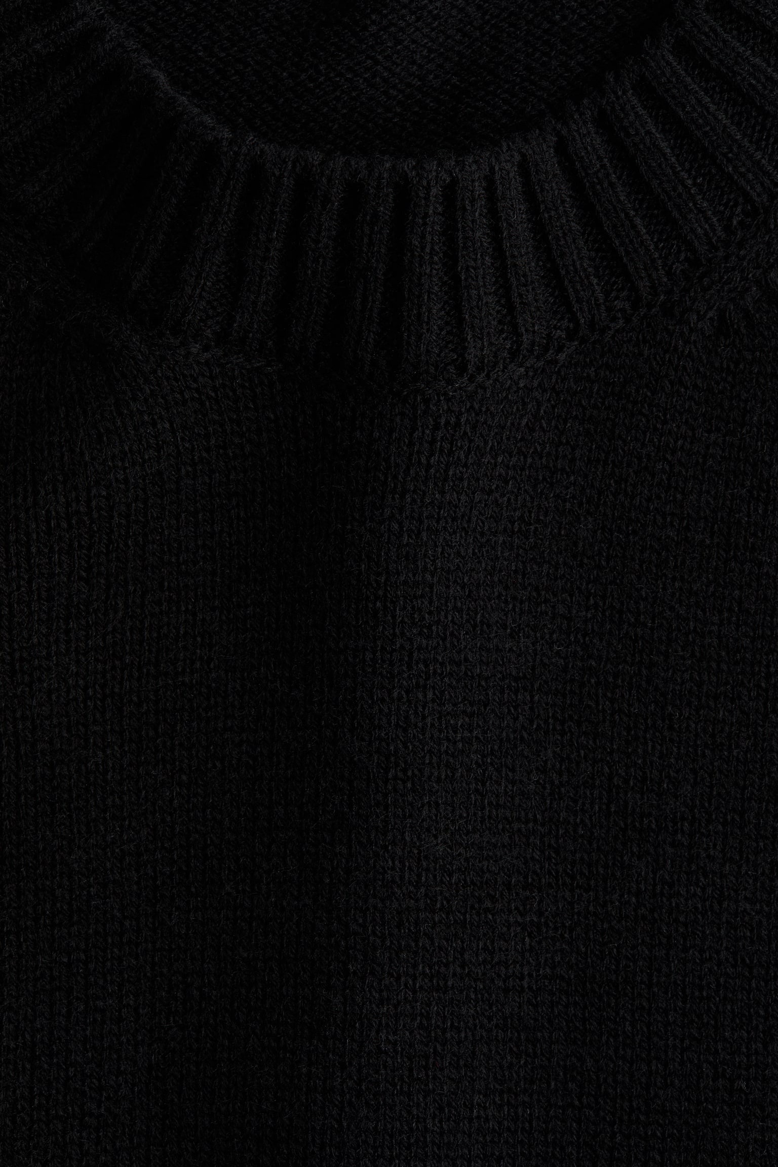 Светр з багатошаровим ефектом - Чорний - 5