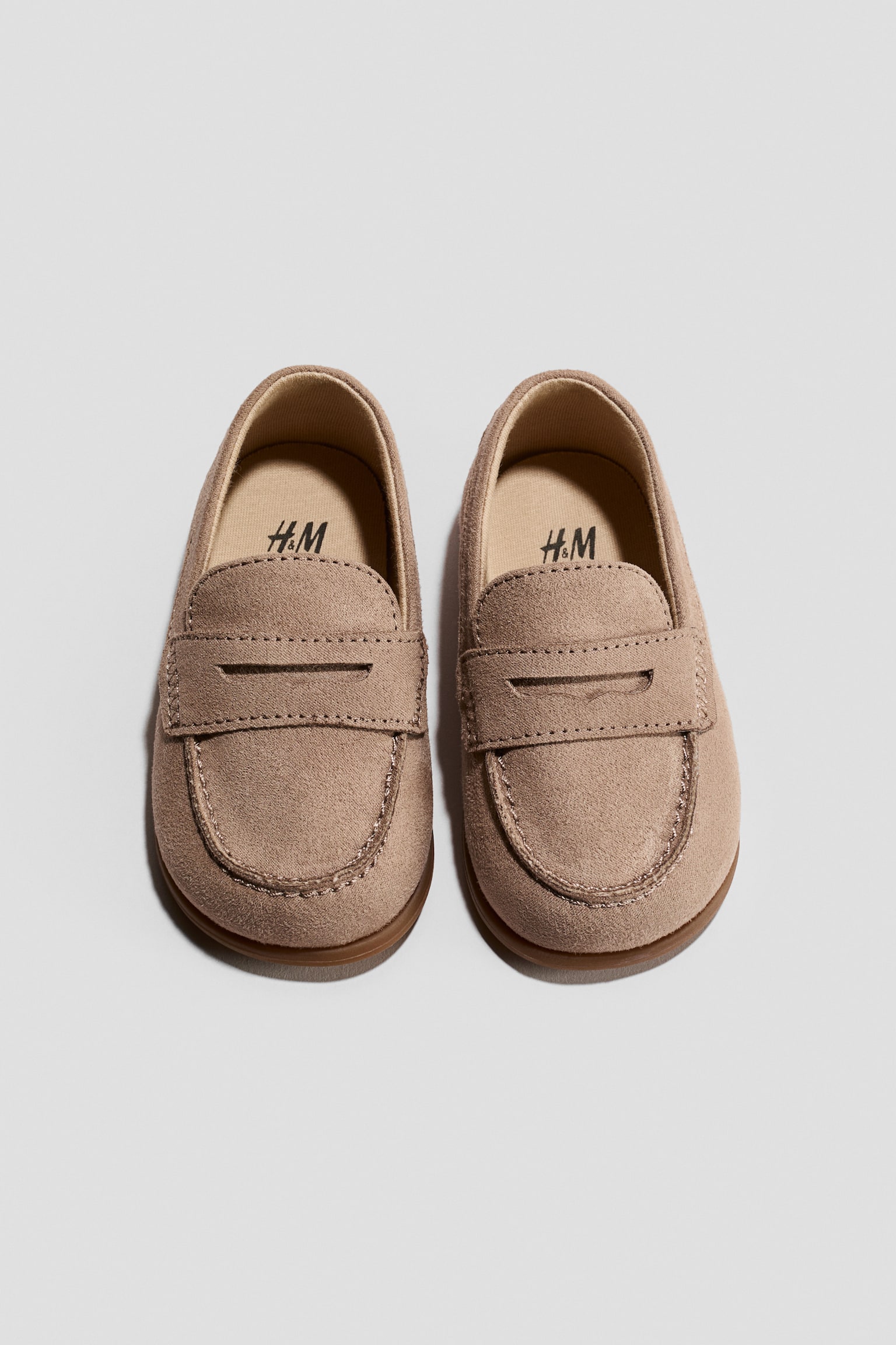 מוקסינים - בז'/כחול נייבי - 3