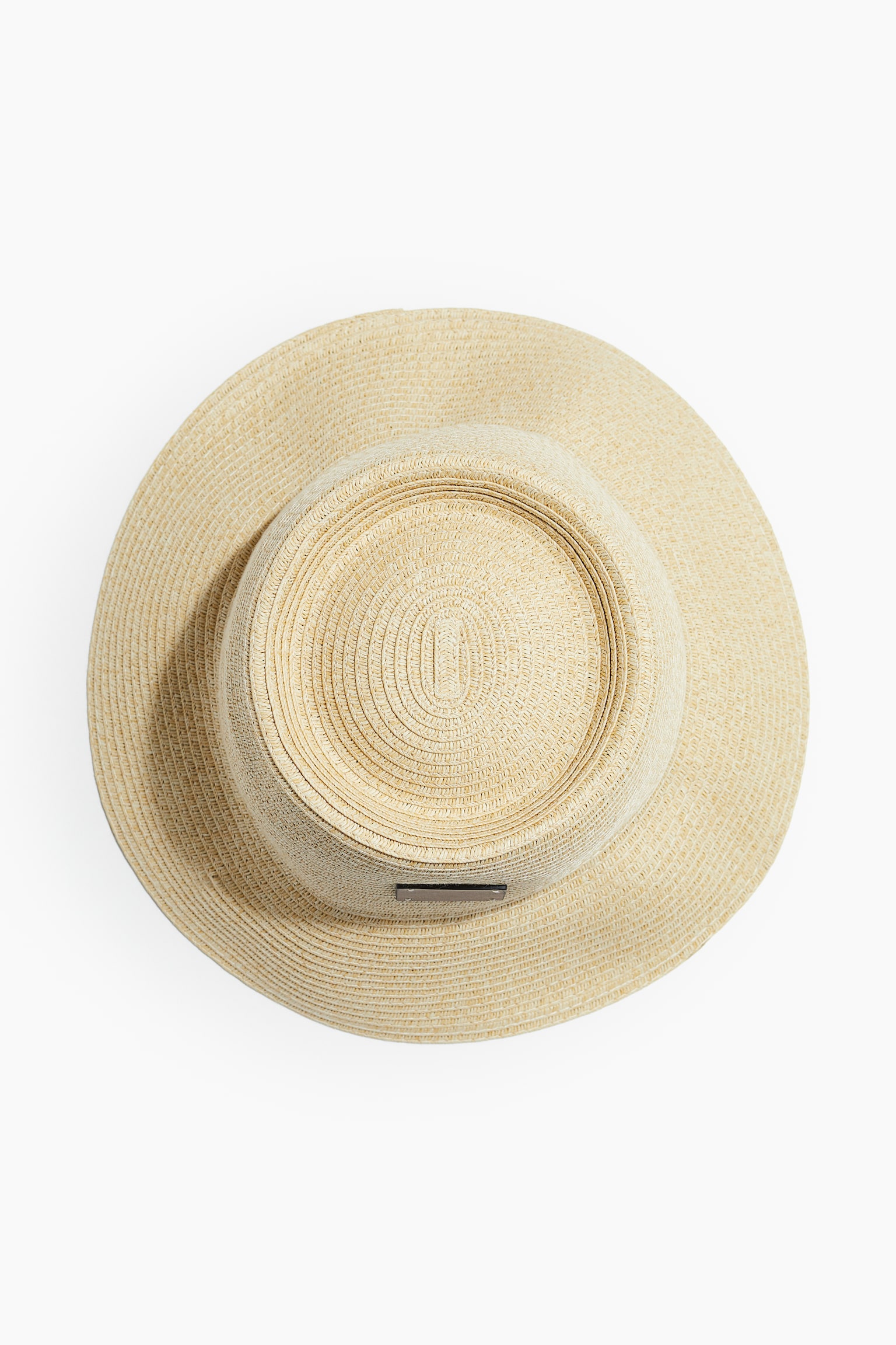 Straw Bucket Hat - Light beige - 3