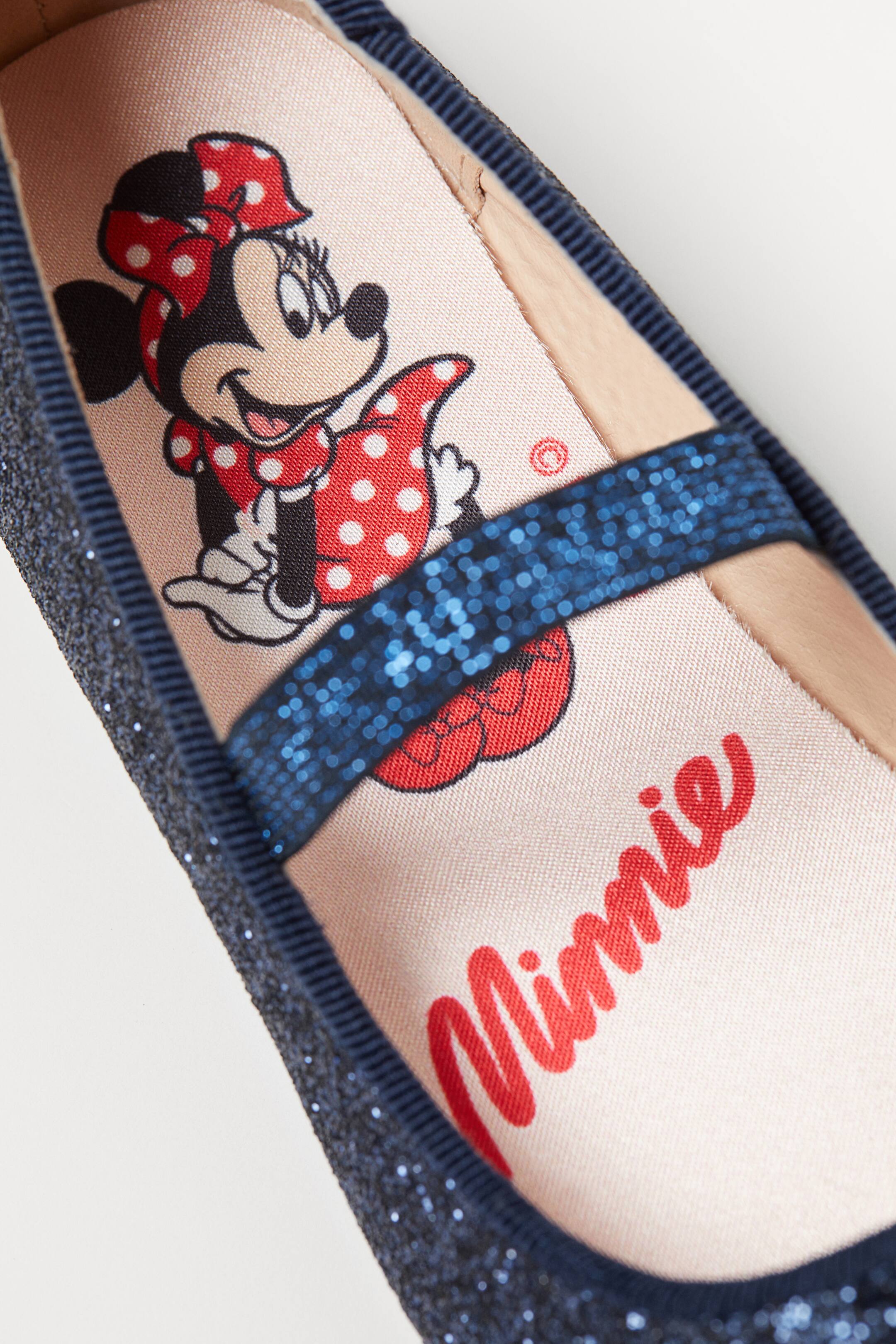 Προβολή μεγαλύτερης εικόνας: Μπαλαρίνες με μπαρέτα - Σκούρο μπλε/Μίνι Μάους - Kids | H&M GR 3