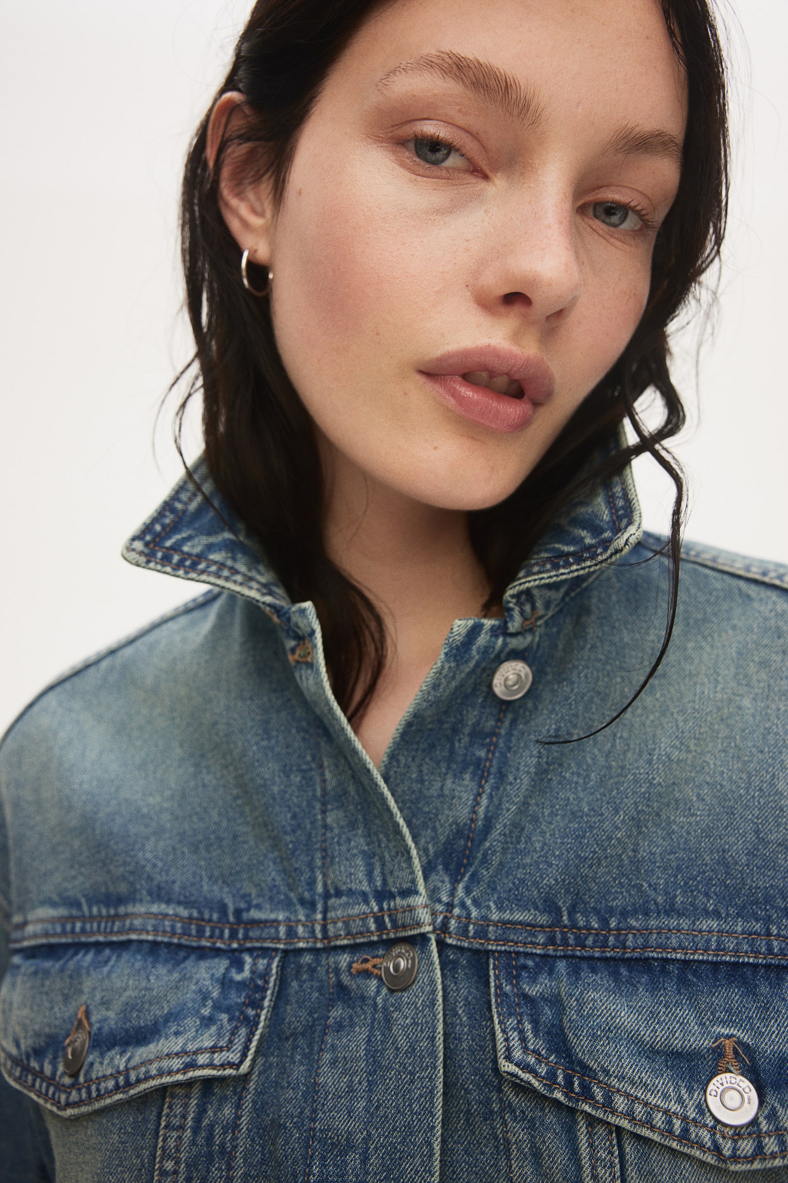 Denim jacket - Light denim blue/Pale denim blue/Light beige/Greige/Dark denim blue - 6