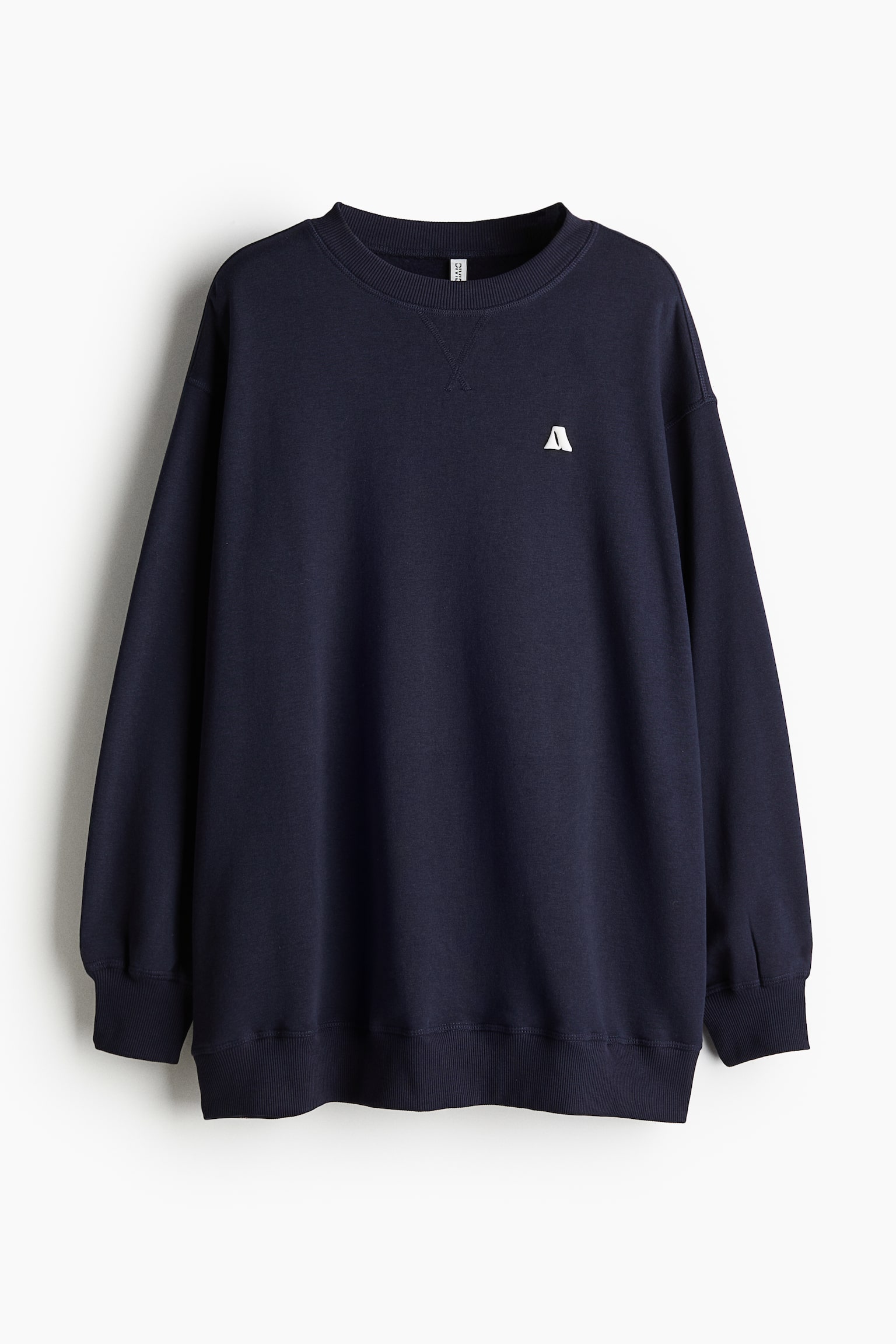 Oversized sweatshirt - Navy blue/A/Light dusty pink/Dark grey/Black/Navy blue/Light blue/Light turquoise/Light beige/Light grey marl/White - 2