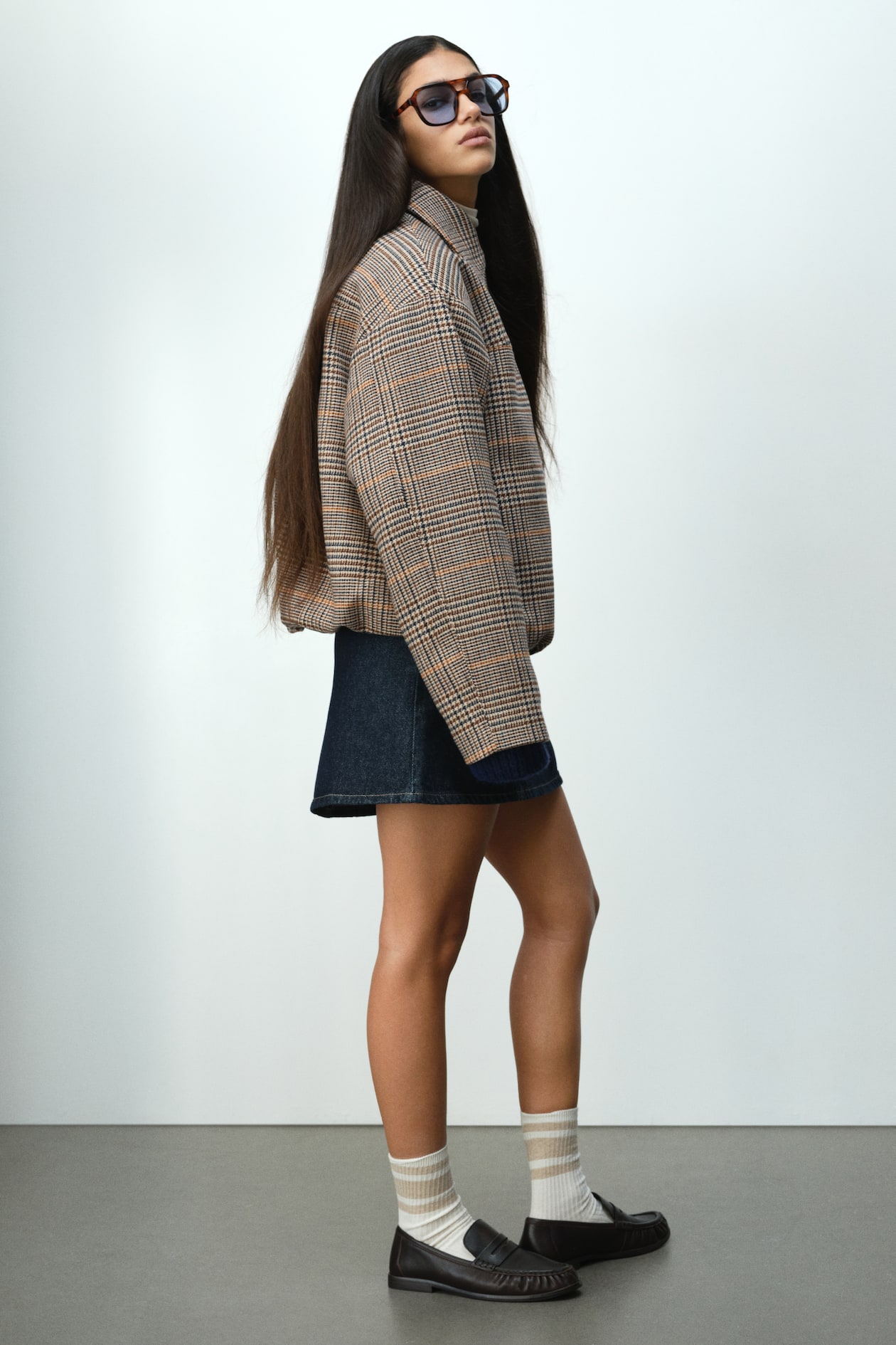 Bomber Jacket with Collar