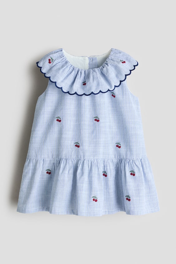 Детские платья H&M Embroidered-Detail Dress