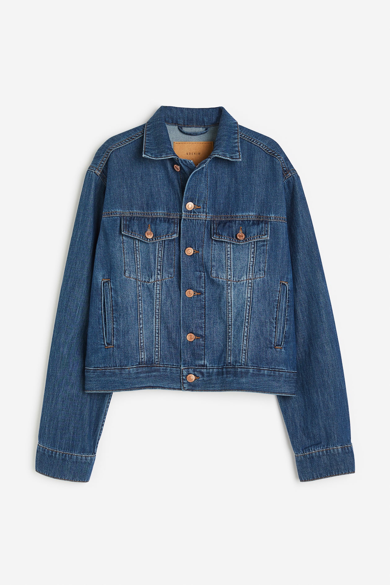 Feather Soft Denim jacket Denim blue Ladies H&M IN