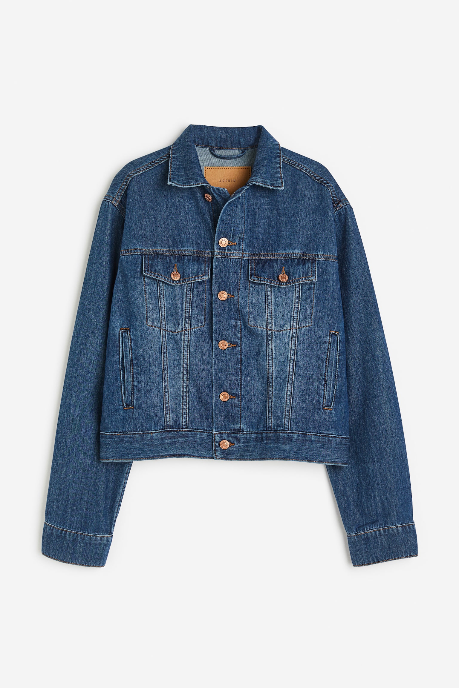 Feather Soft Denim jacket - Denim blue/Pale denim blue - 1