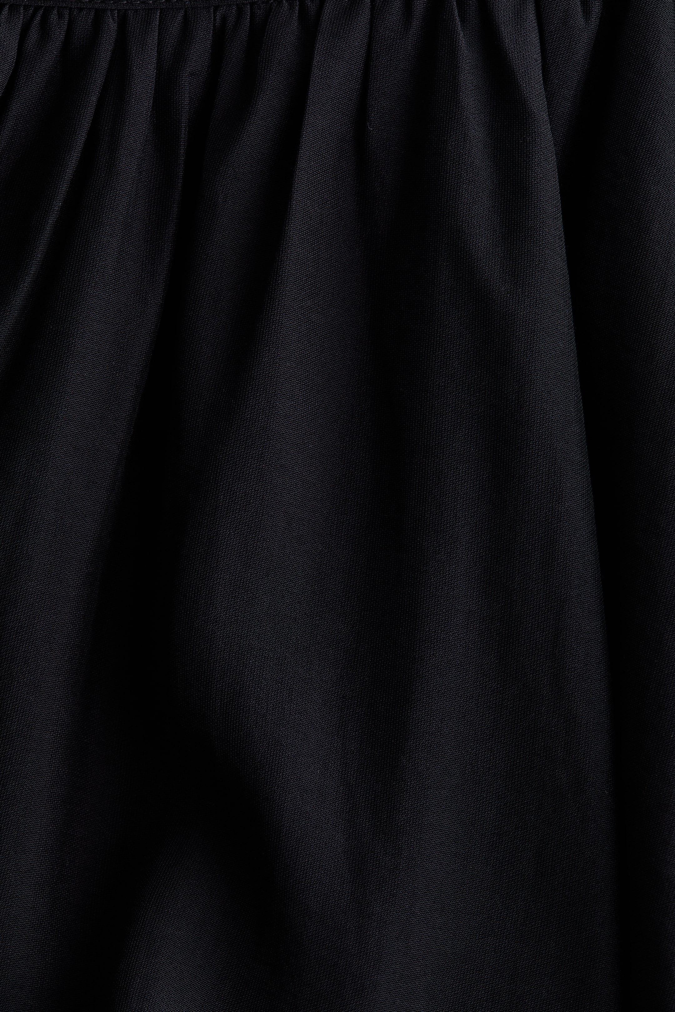 Bubble-Hem Mini Skirt