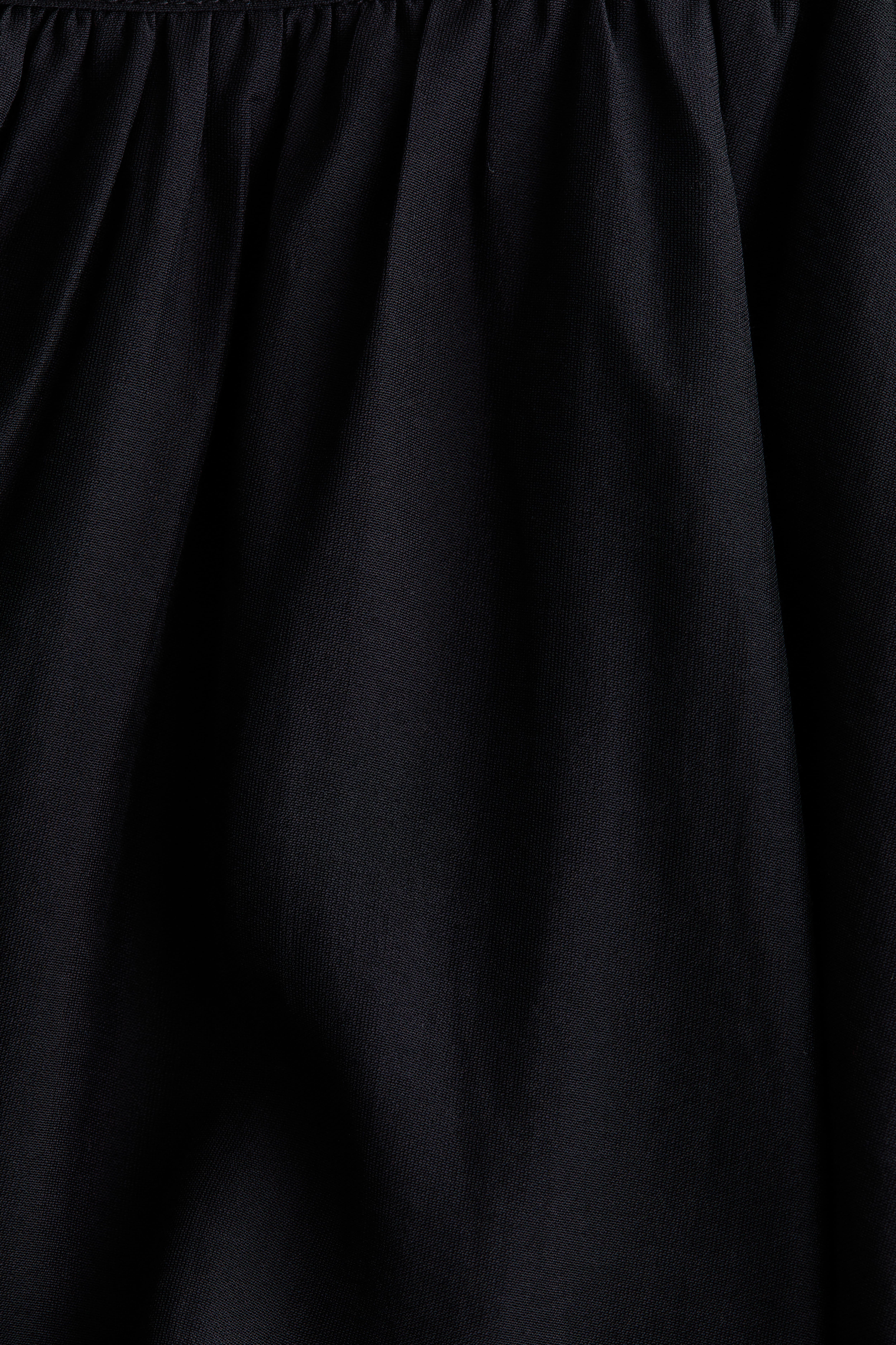 Bubble-Hem Mini Skirt