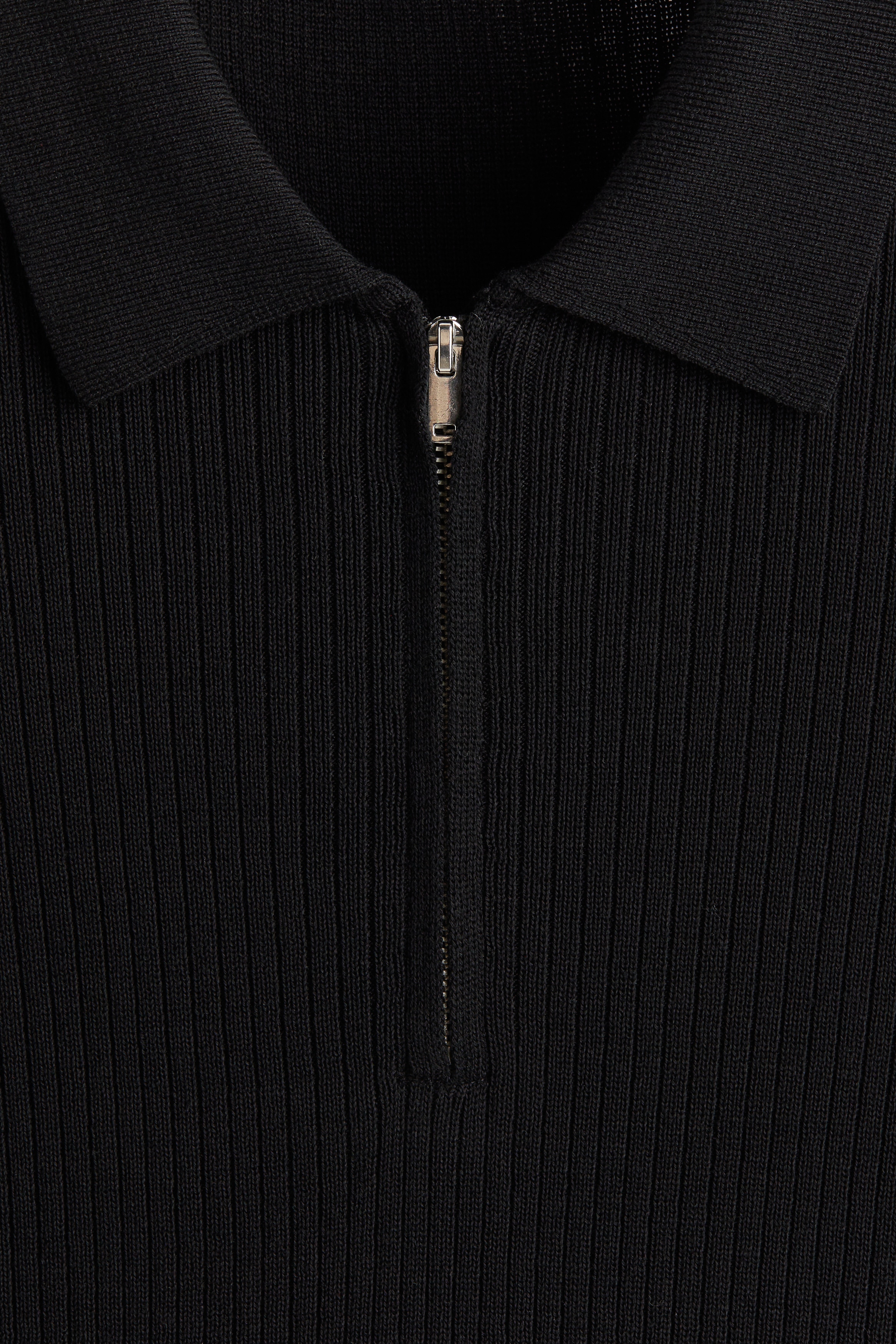 Slim Fit Zip-top polo shirt