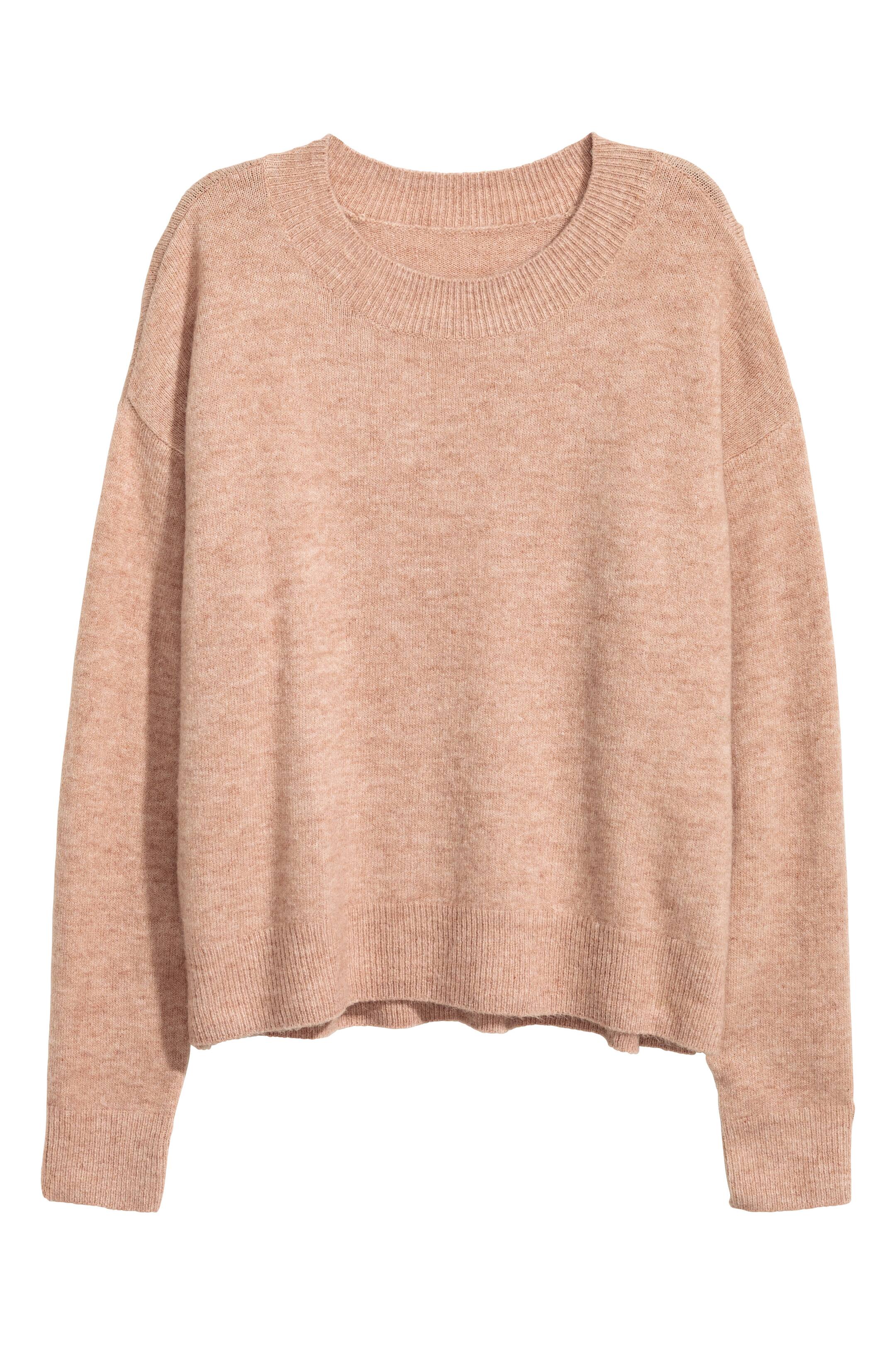 View larger image: Oversized jumper - Beige marl - Ladies | H&M GB 1