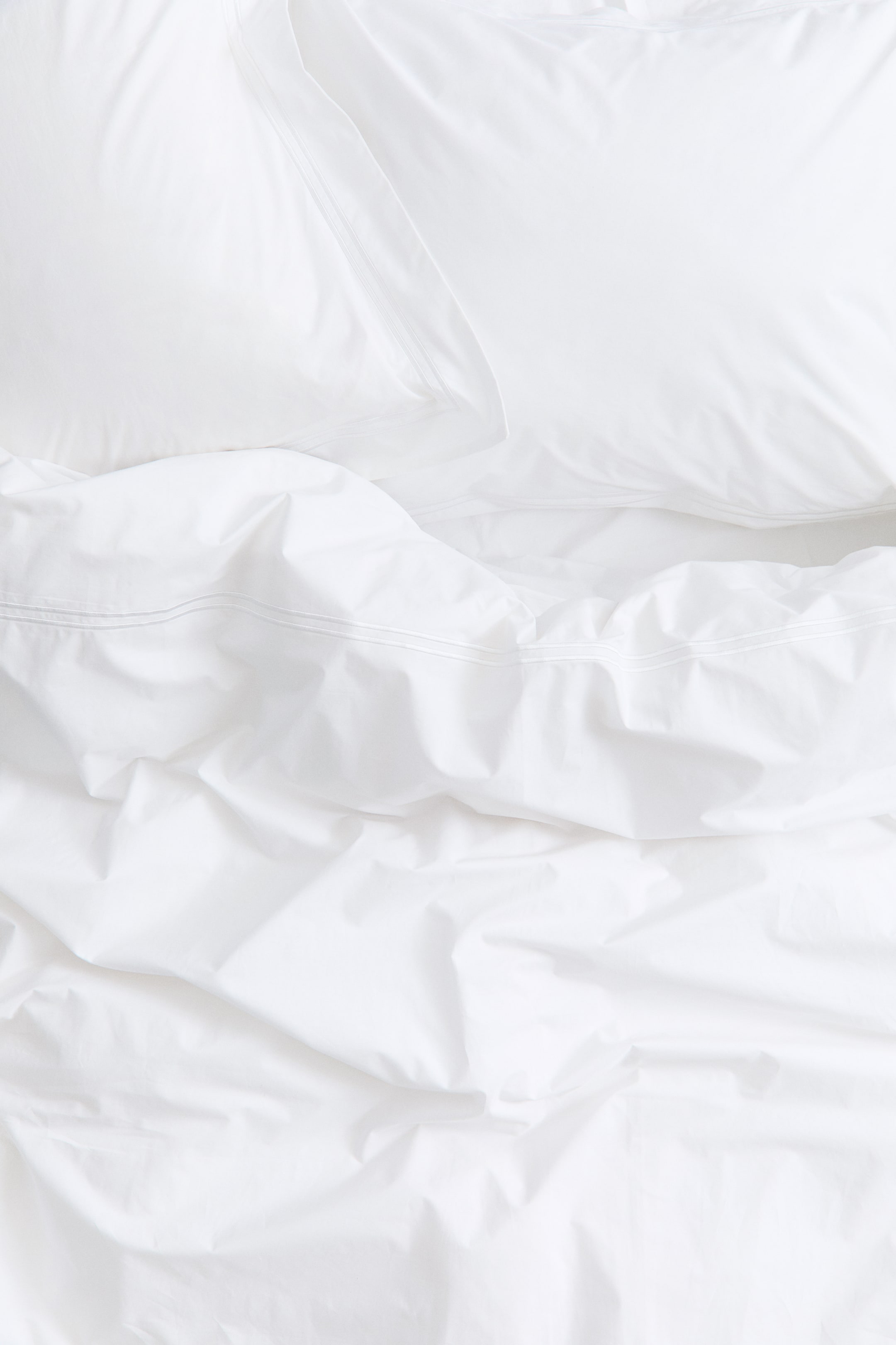 Agrandir l'image: Parure de couette lit double en percale de coton - Blanc - HOME | H&M BE 6