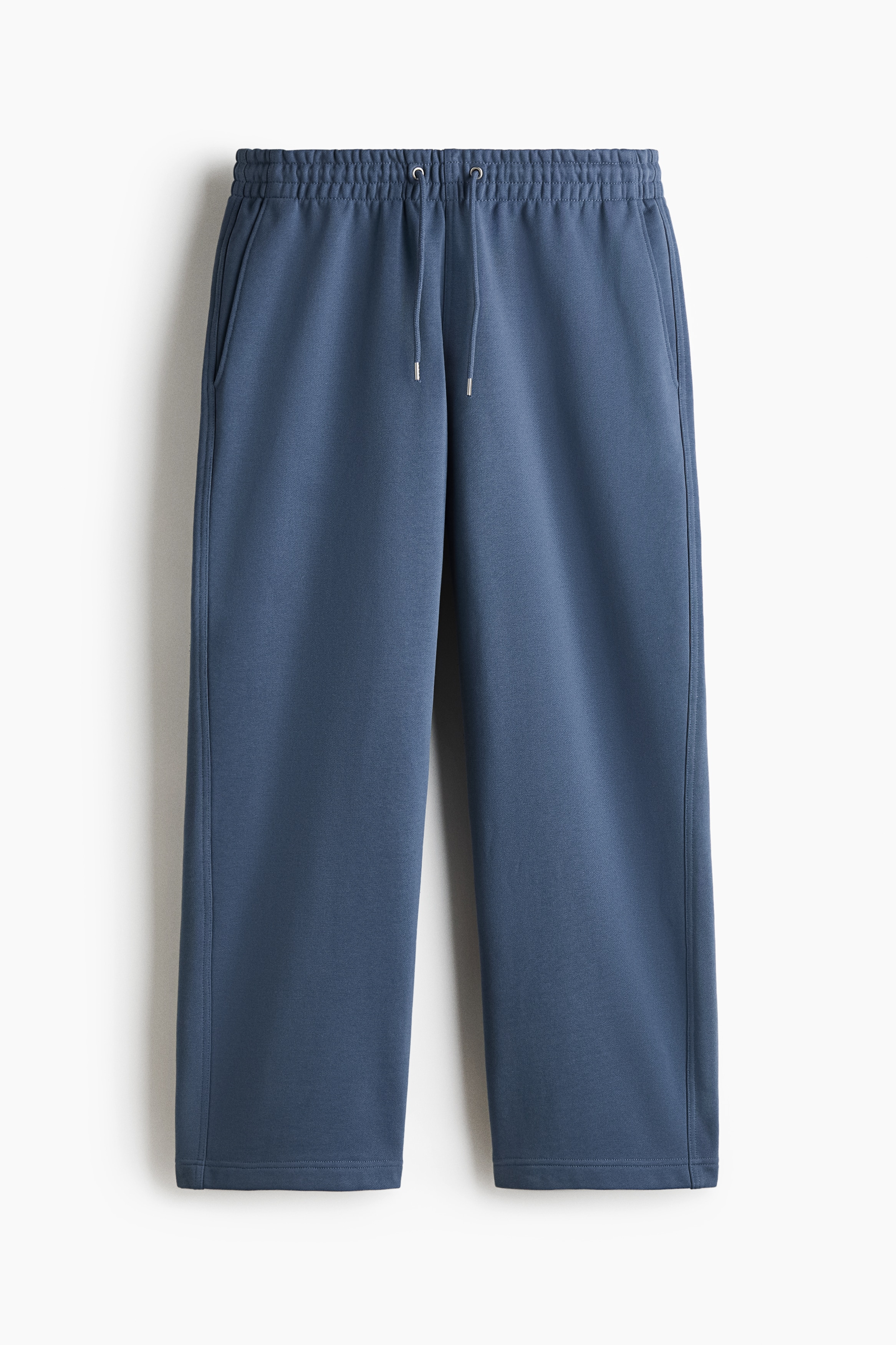 Loose Fit Sweatpants - Dusty blue/Light grey marl