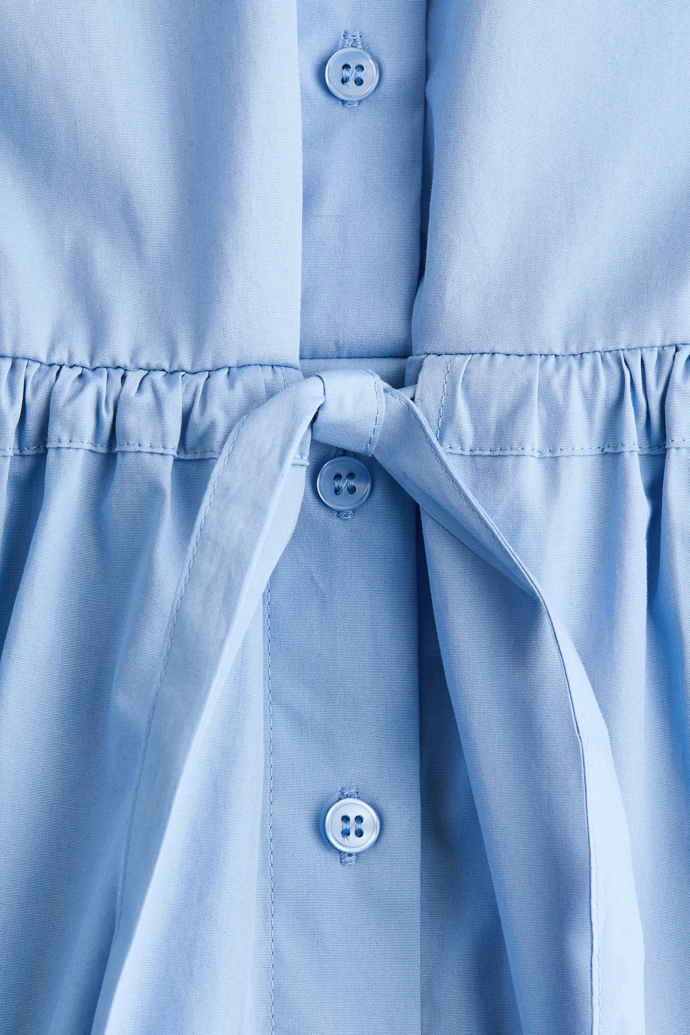 h&m light blue dress Elegant Ruffles Sleeve Chiffon Evening Dresses with Pleated Applique D main image 0