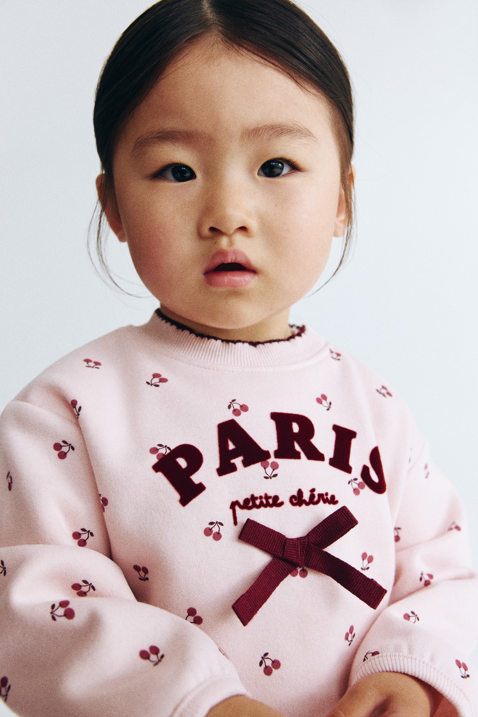 Sweatshirt com motivos - Rosa claro/Paris - 1