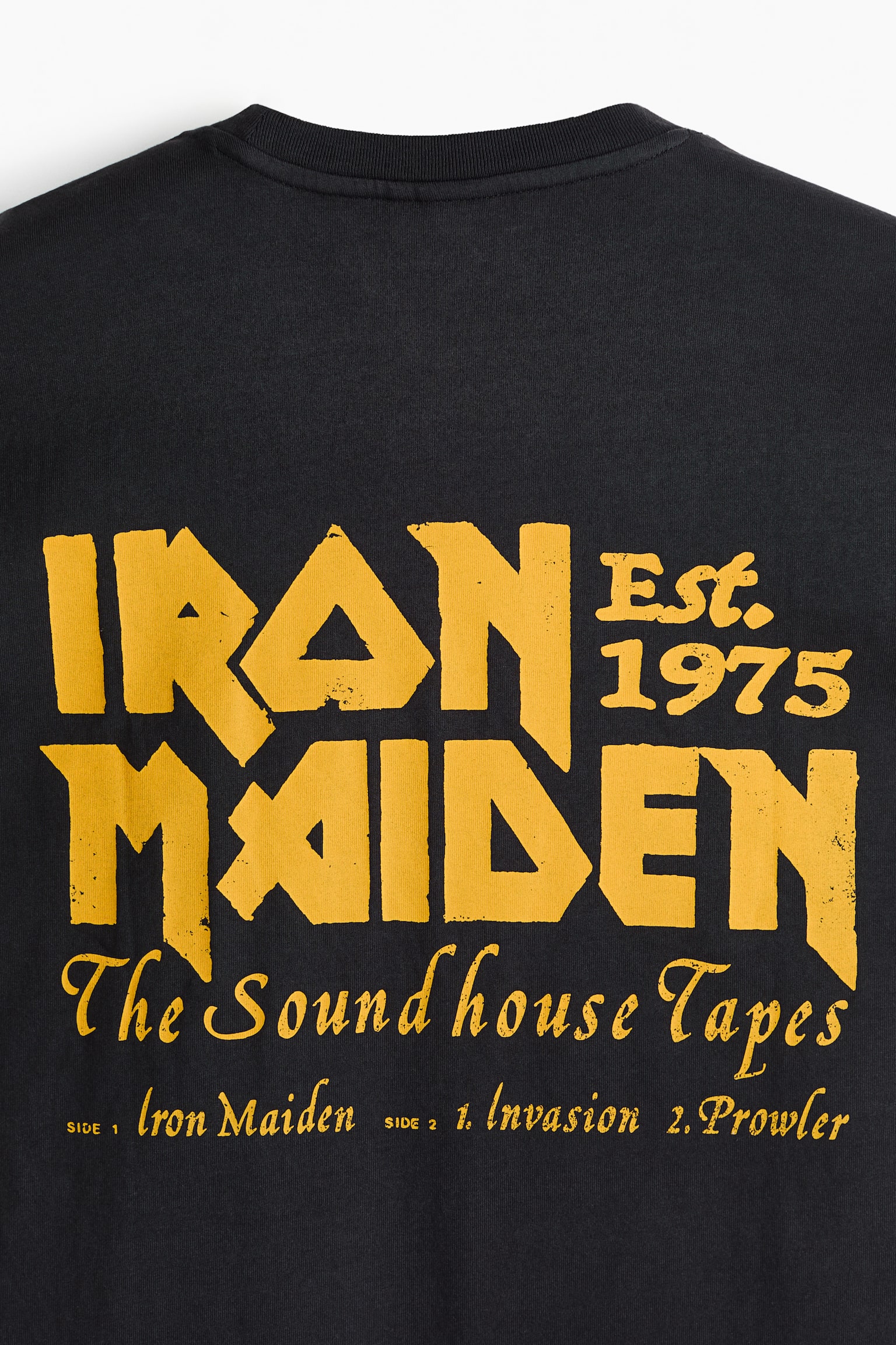 Oversized Fit T-shirt - Black/Iron Maiden/Black/NASCAR/White/NBA/Black/Guns N' Roses/Black/NBA/White/Nas/White/NBA/Cream/Red Hot Chili Peppers/Black/The Notorious B.I.G. - 3