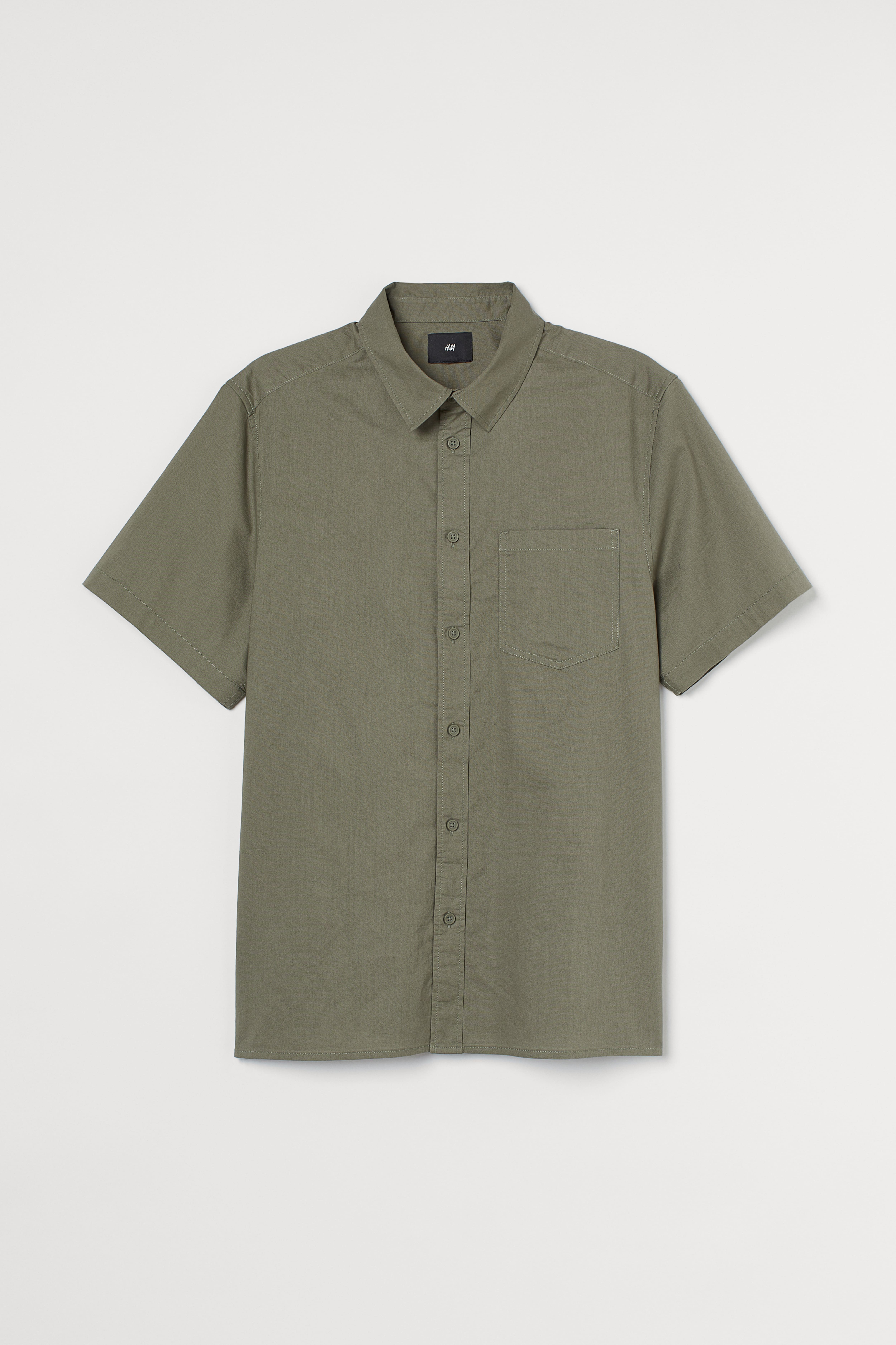 H&m short sleeve shirt best sale