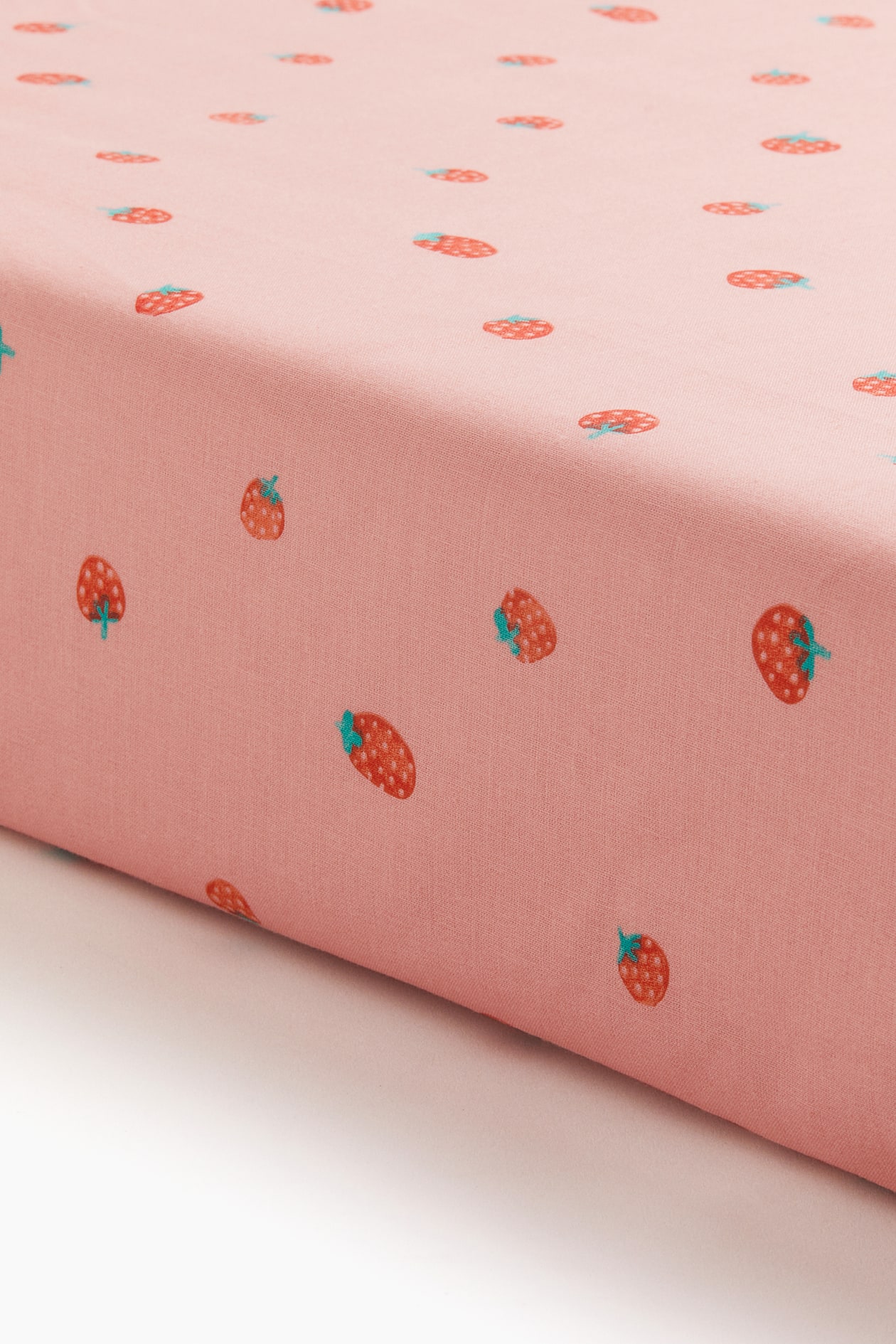 Dusty Pink & Ecru Flannel Σεντονάκια
