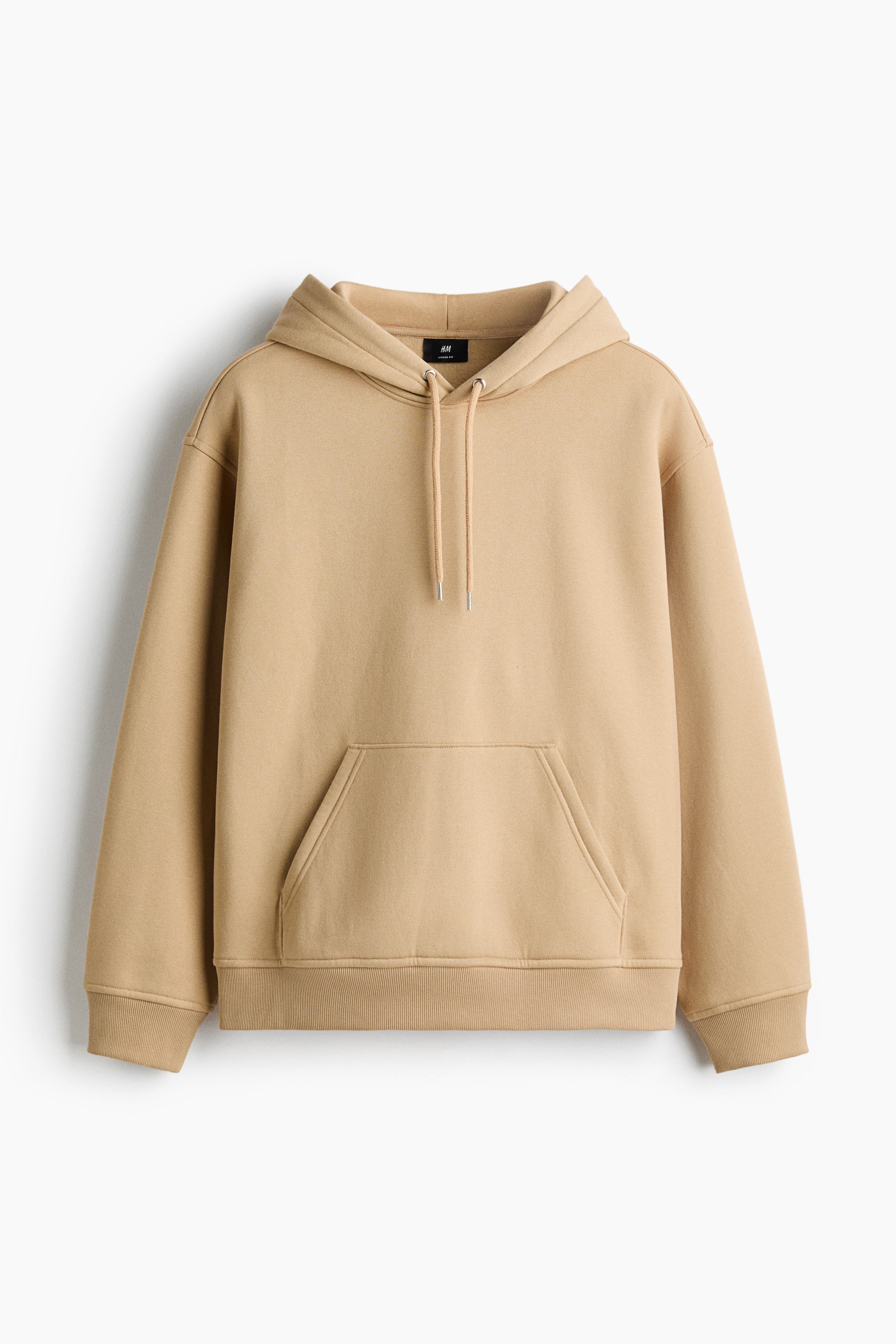 View larger image: Loose Fit Hoodie - Beige - Men | H&M US 5