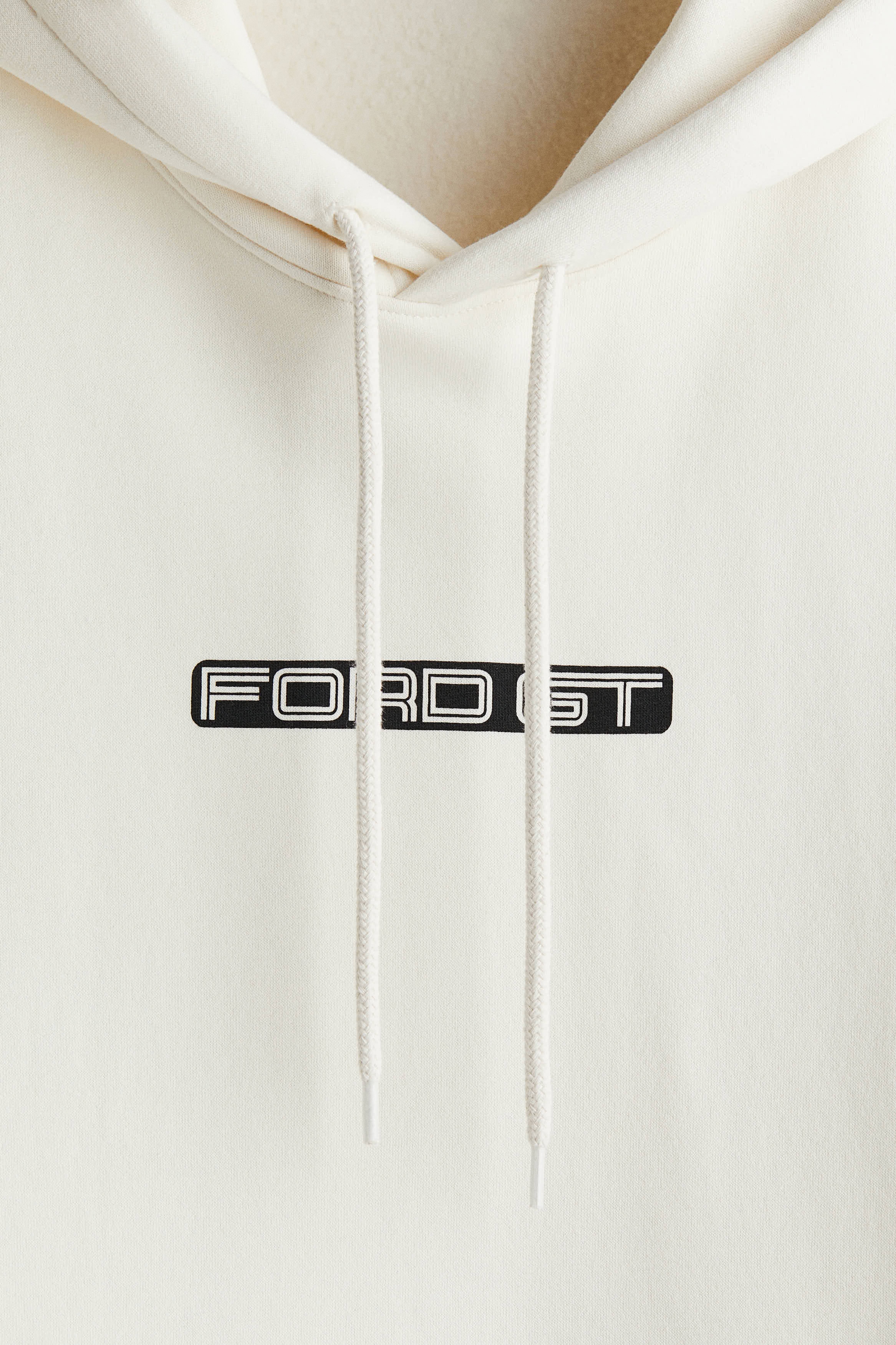 H&M Loose-Fit Printed Hoodie | Arden Fair