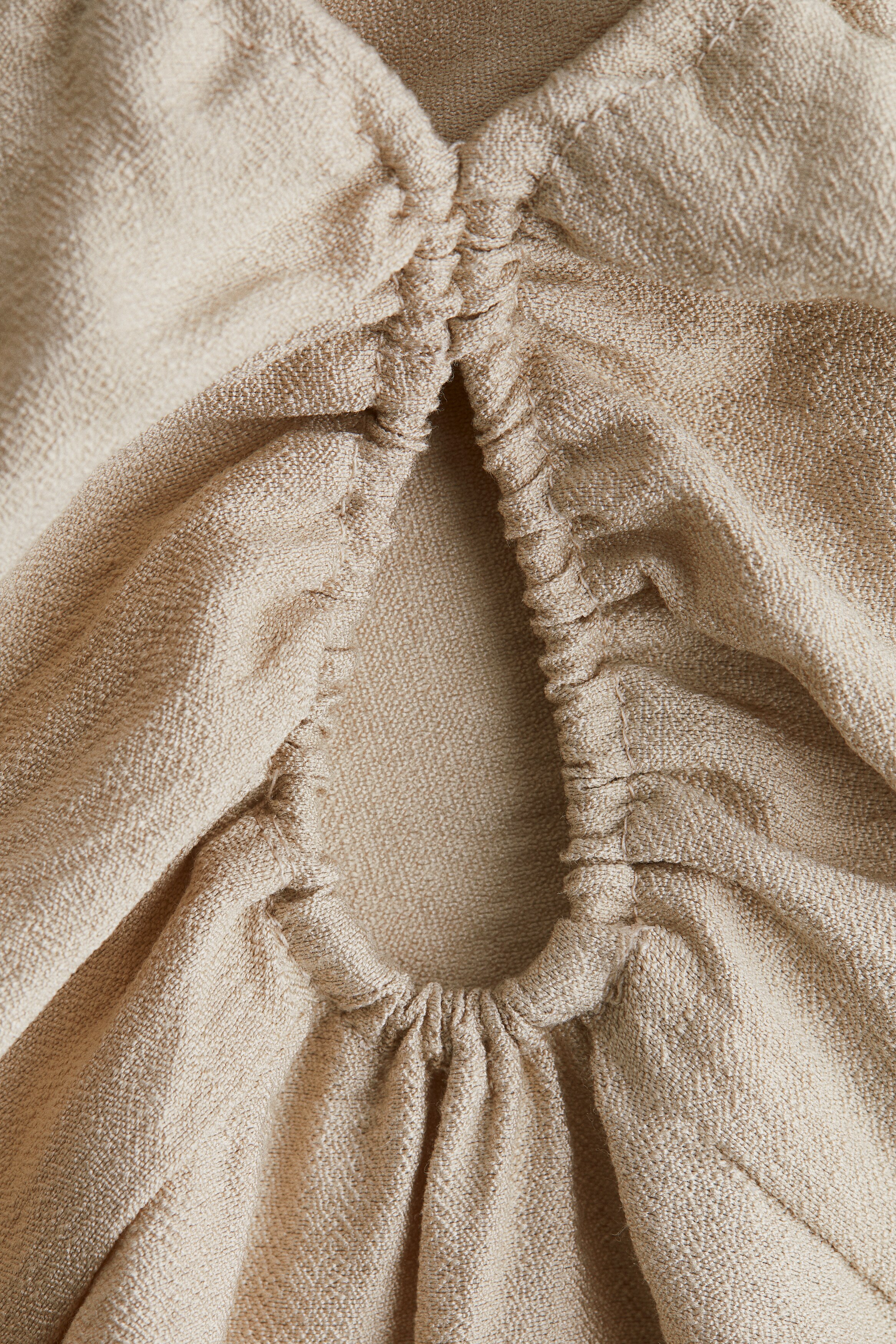 Crêpe mini dress