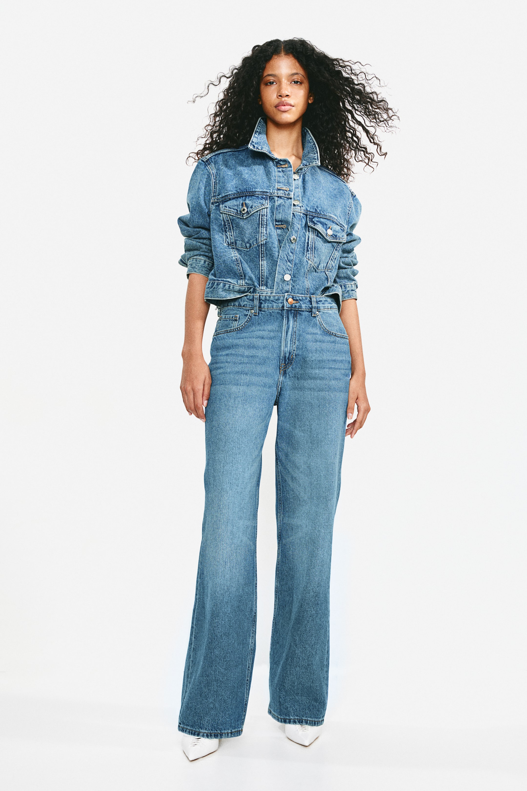 Wide High Jeans - Denim blue - Ladies | H&M GB 3