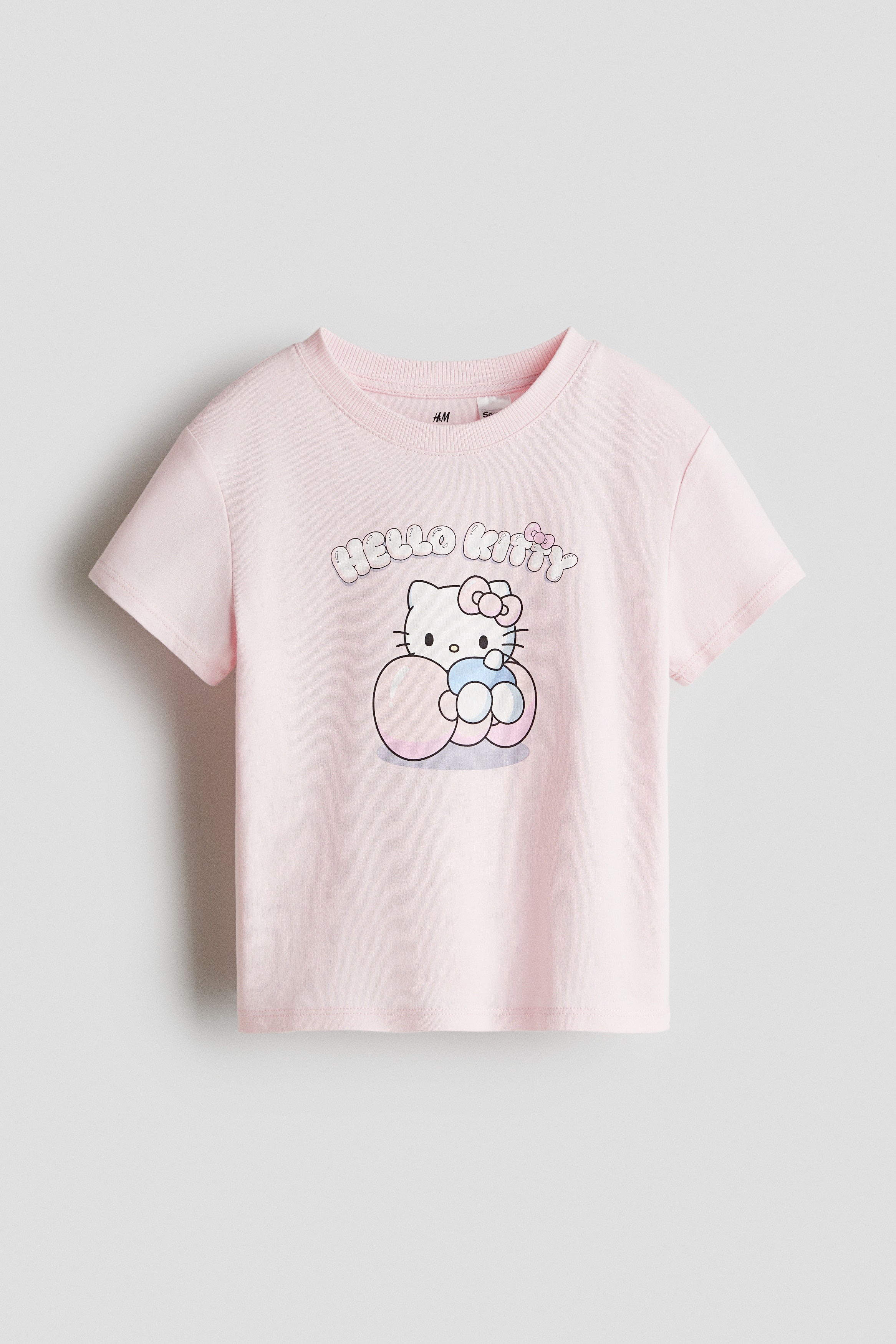 Printed cotton T-shirt - Light pink/Hello Kitty/White/Hello Kitty/Light blue/Cinnamoroll/Light purple/Hello Kitty