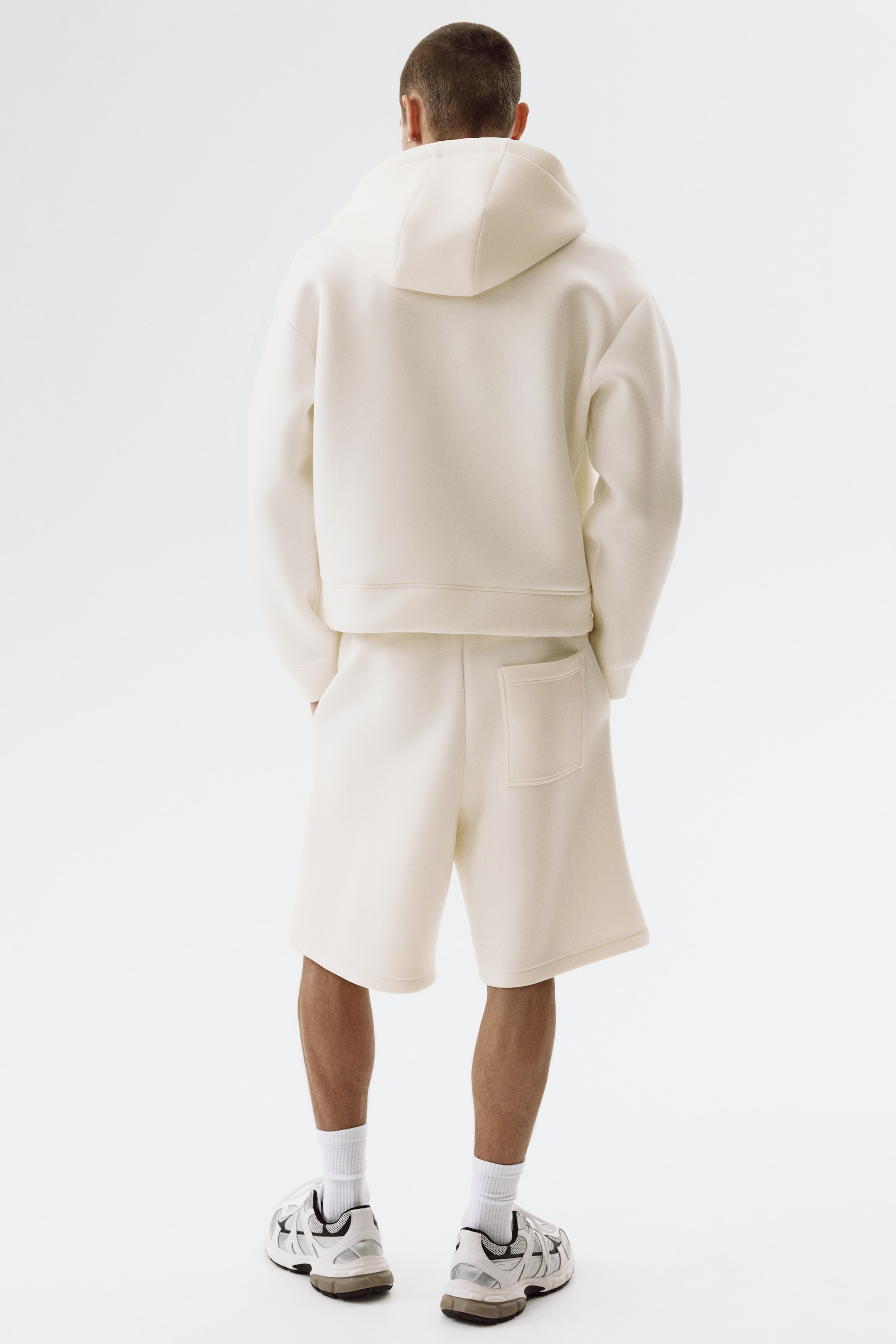 Мужские шорты H&M Relaxed-Fit Scuba Shorts — фото 3