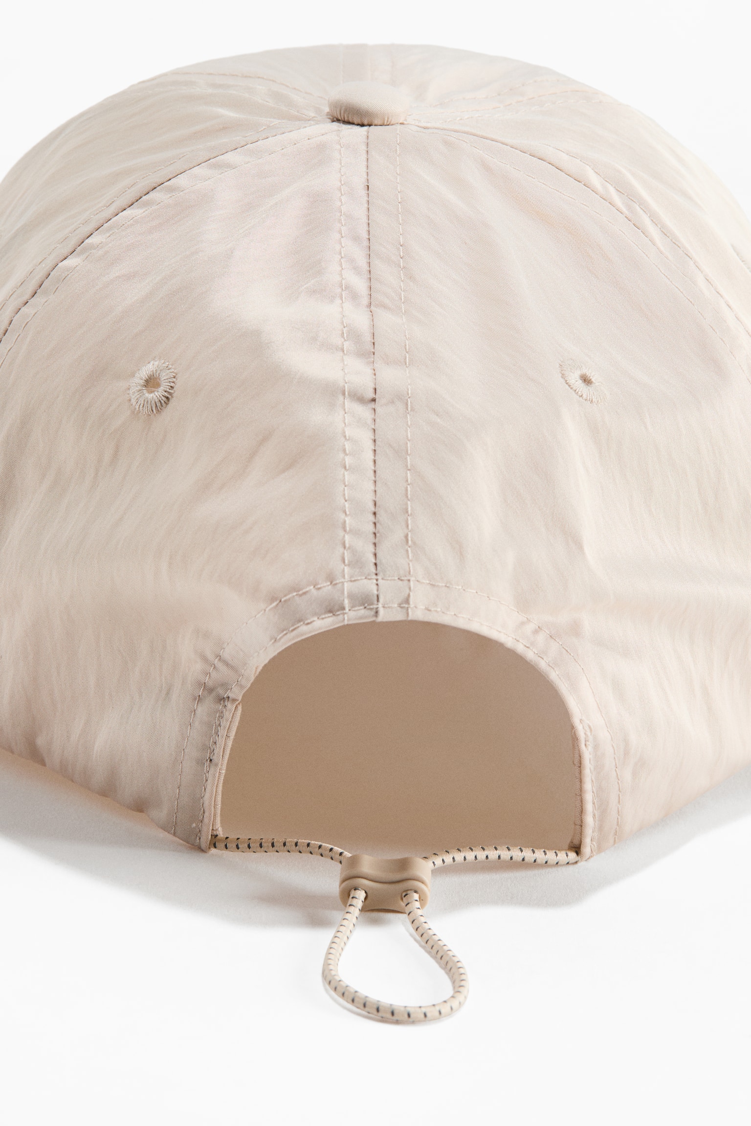 Motif-detail running cap-Light beige/Équipe Du Monde - 2